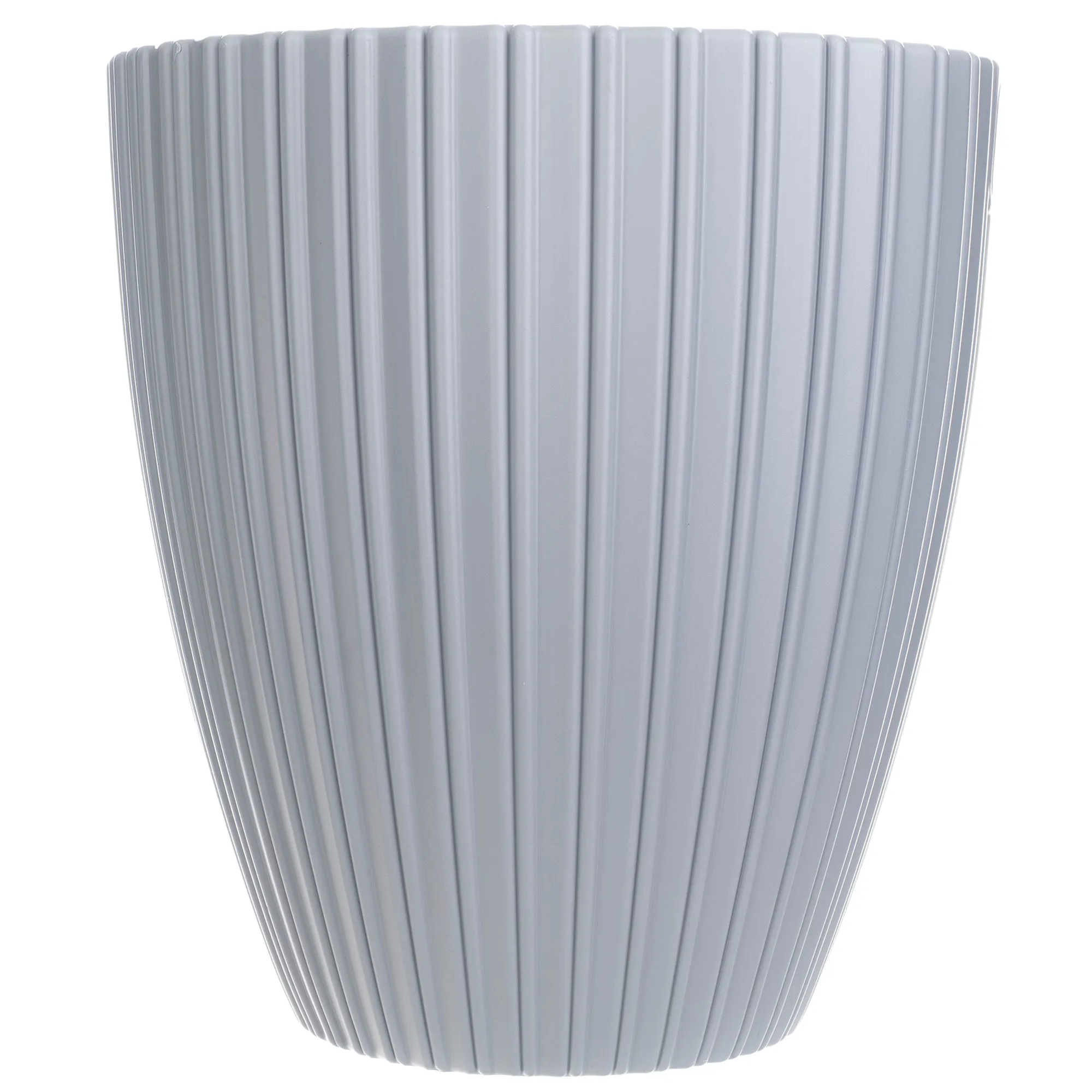 Raivael gėlių vazonas 30 cm platinos spalvos