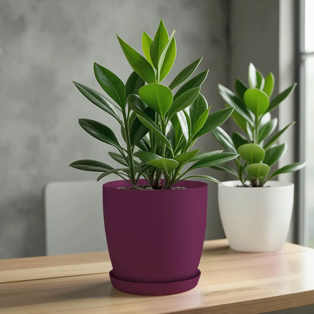 Agen vazonas su lėkštute 16 cm