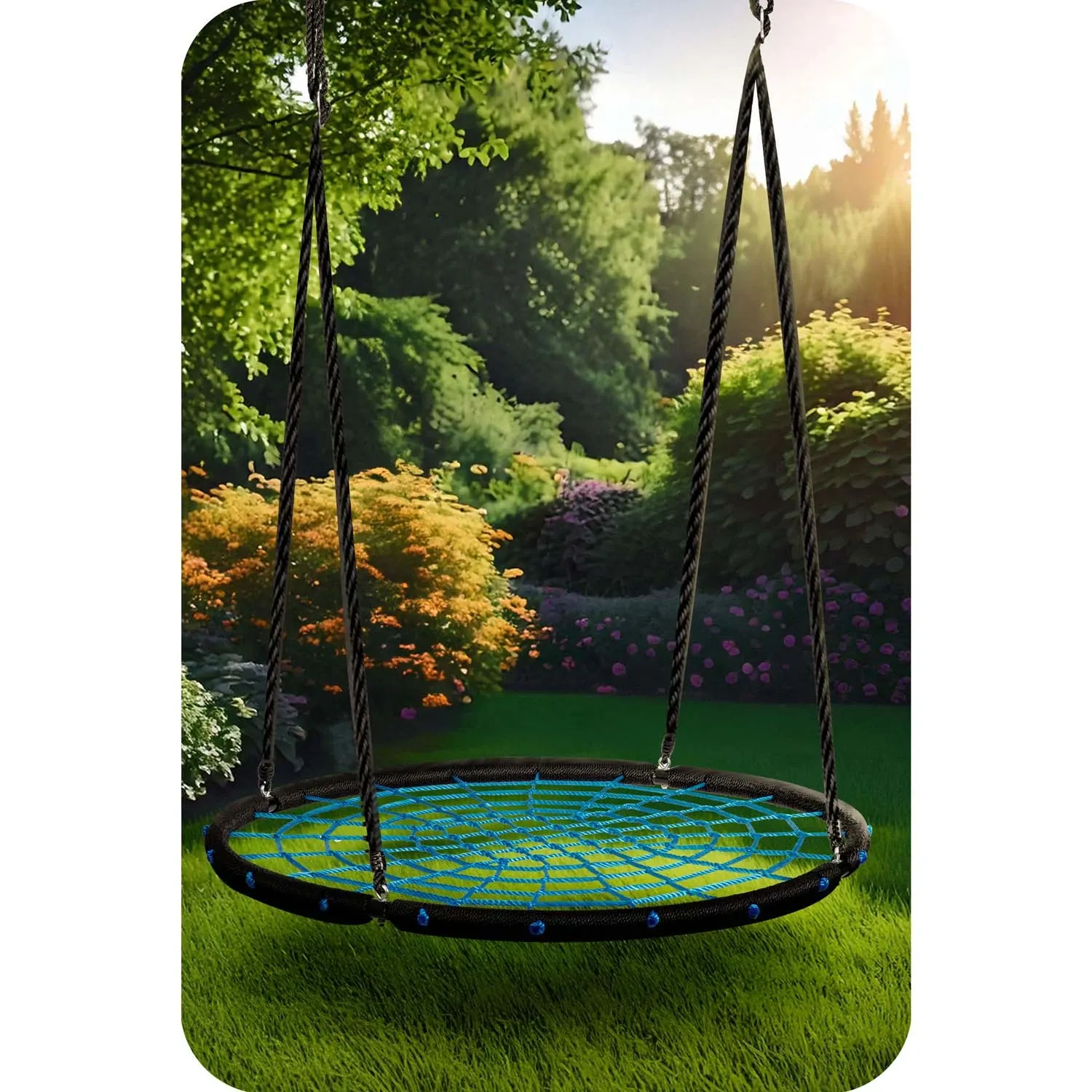 Gandro lizdo sūpynės Neo-Sport NS-104 100 cm - nuotrauka 1