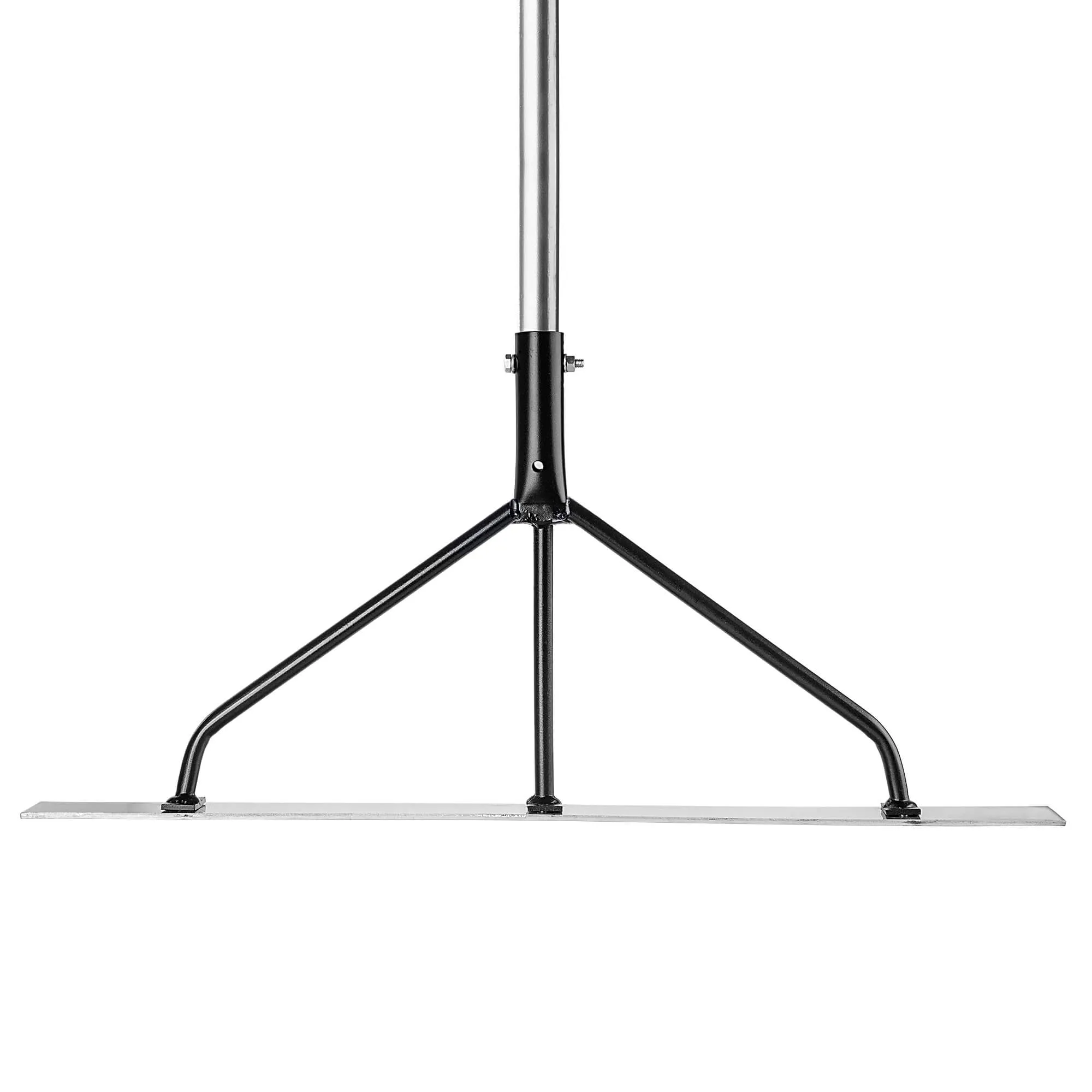 Berga aliuminio betono grandiklis su metaline rankena