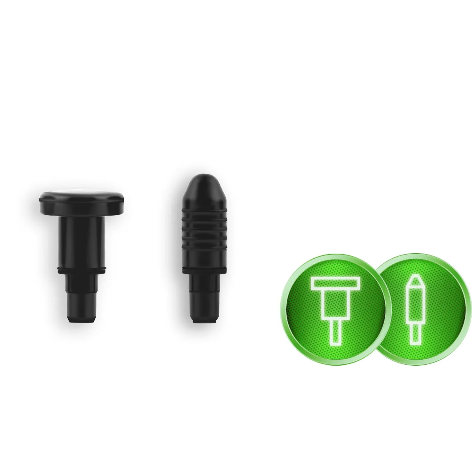 Kūno masažo pistoletas NS-501 Neo-sport juodas su 8 antgaliais - nuotrauka 1