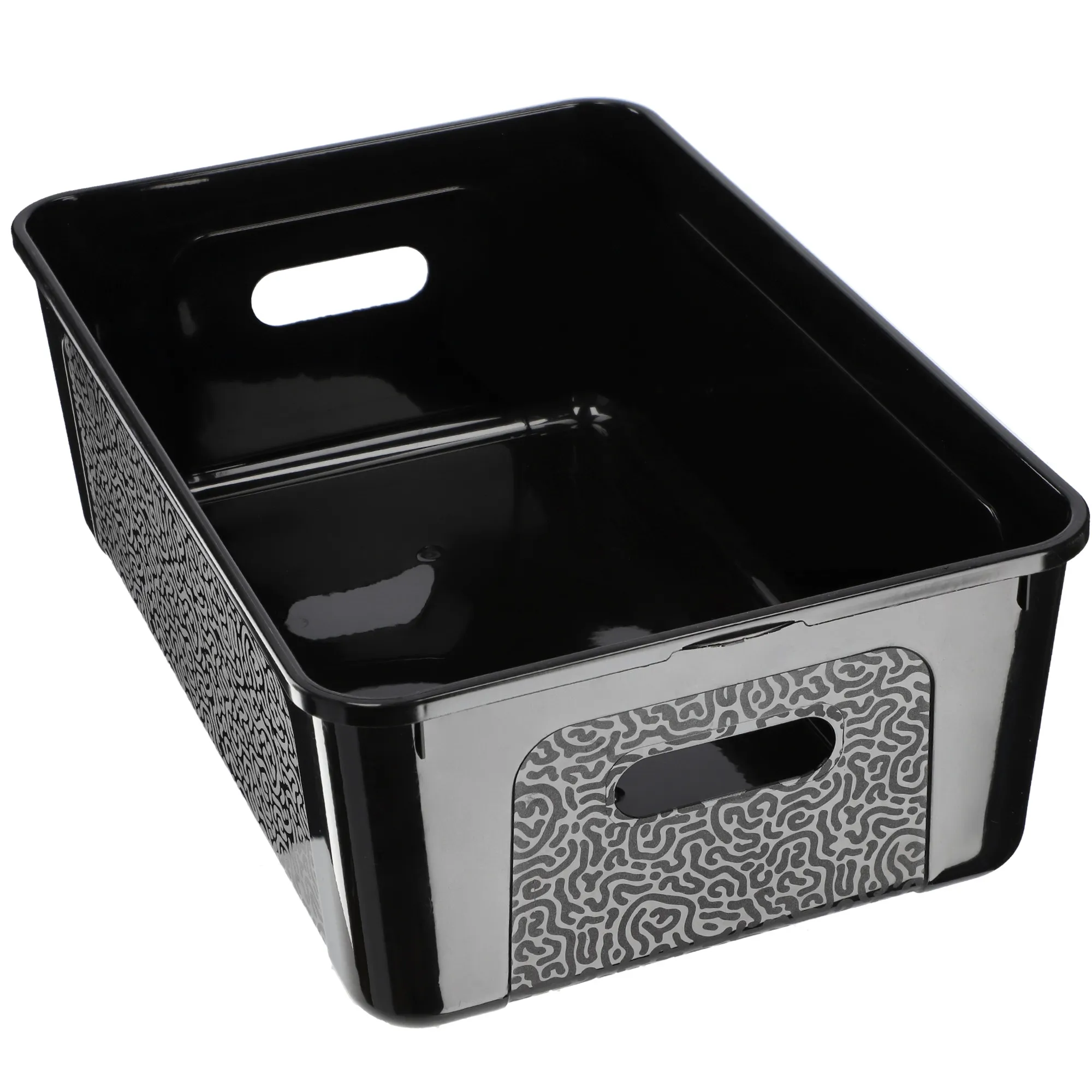 „Dozza“ 11 l laikymo konteineris su dangčiu, juodas