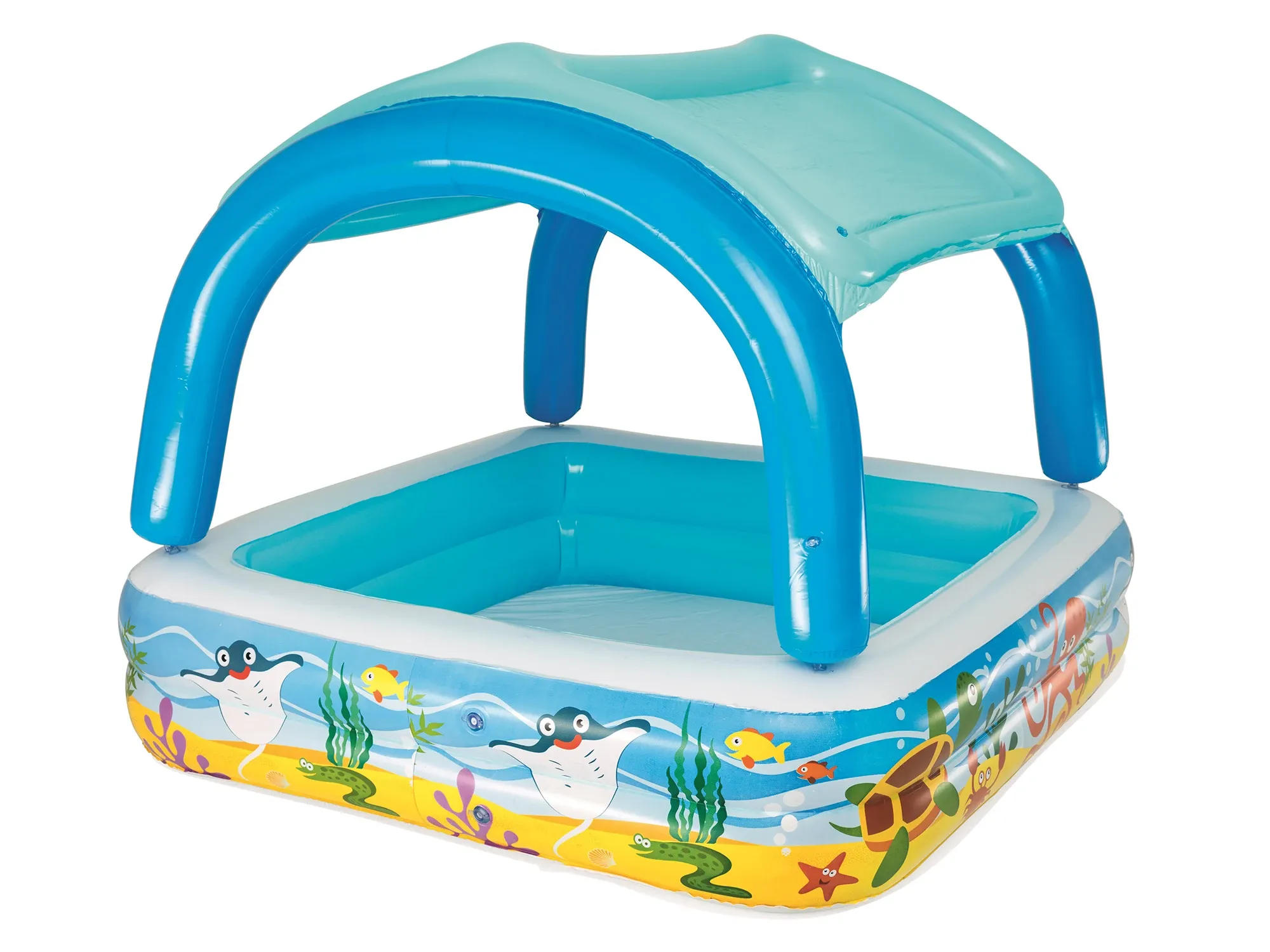 Vaikų baseinas su stogu 140 x 140 x 114 cm Bestway 52192 - nuotrauka 1