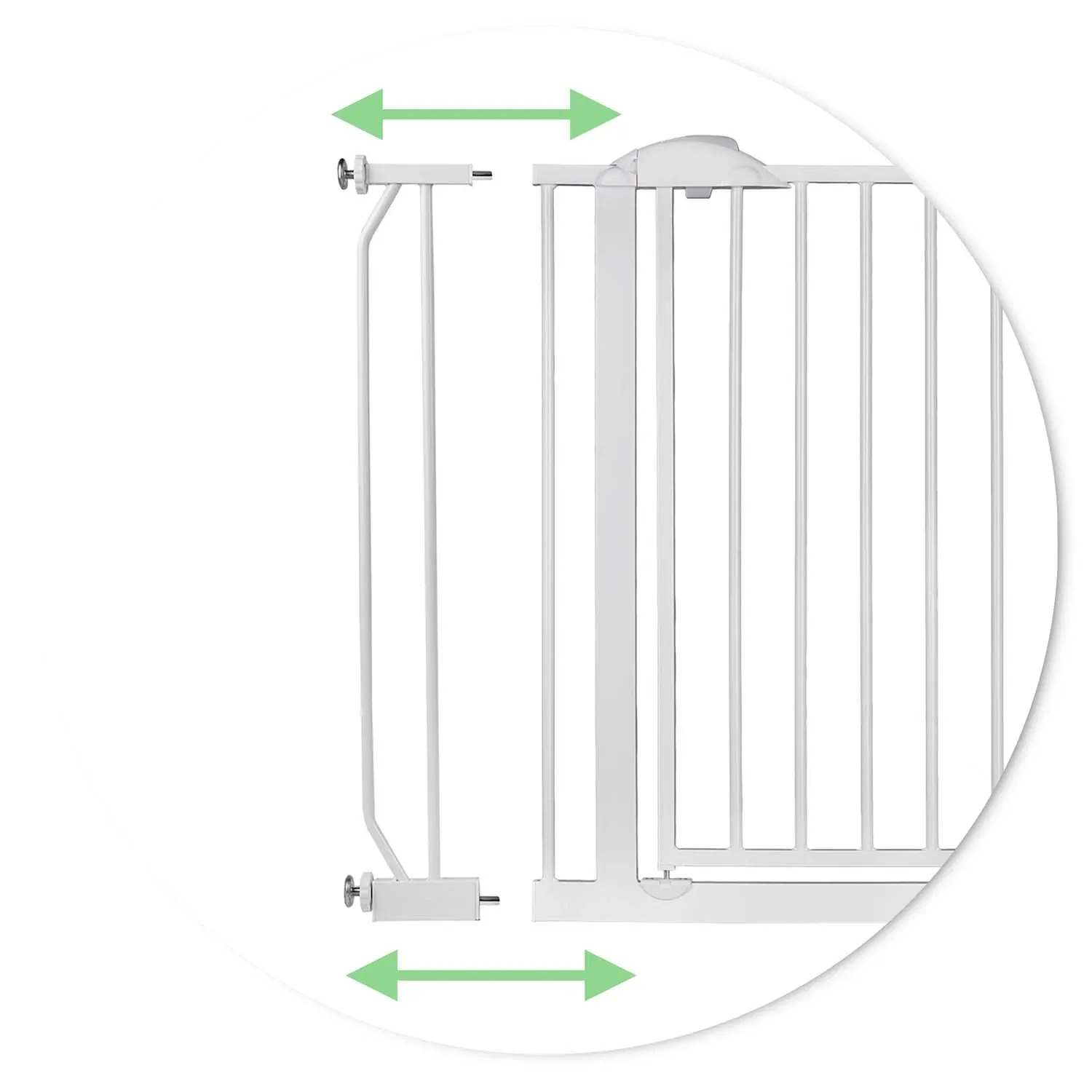 „Nukido 718100“ balti apsauginiai varteliai - nuotrauka 1
