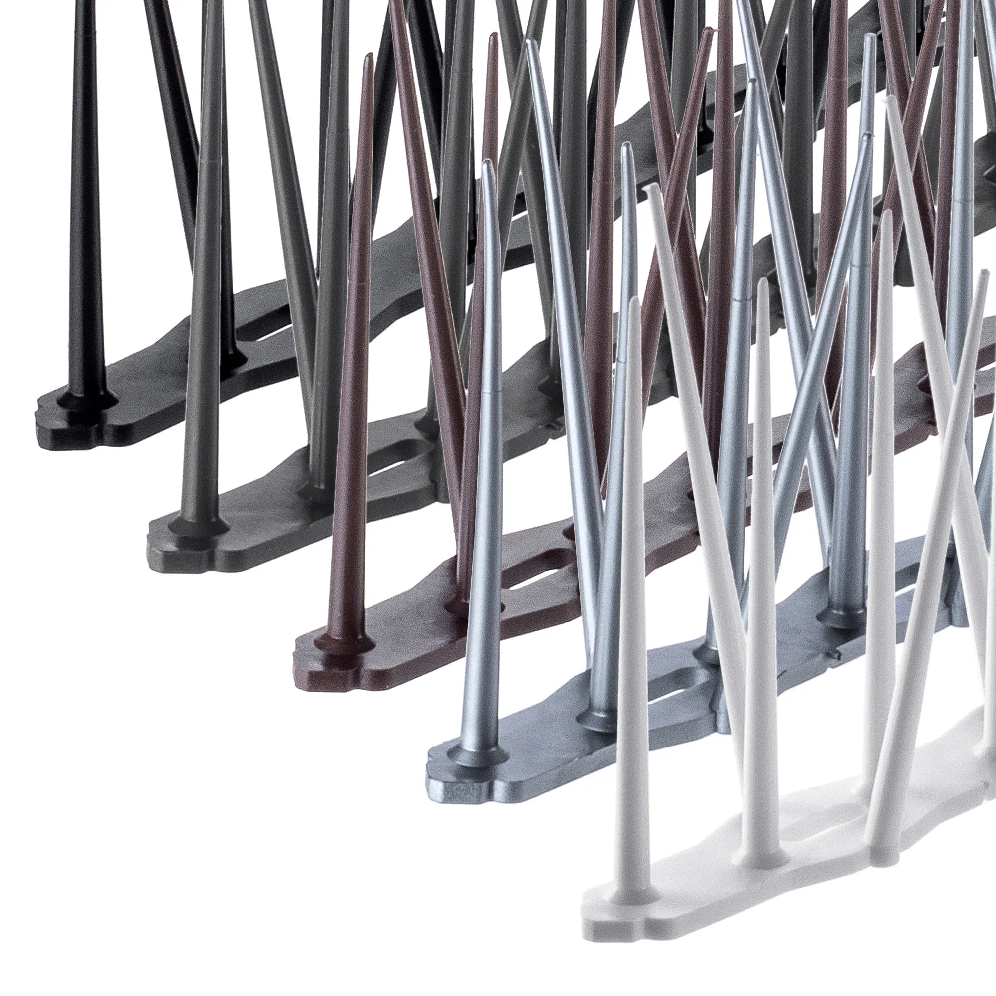 „Dierre“ paukščių atbaidymo spygliai, sidabriniai, 50 vnt.