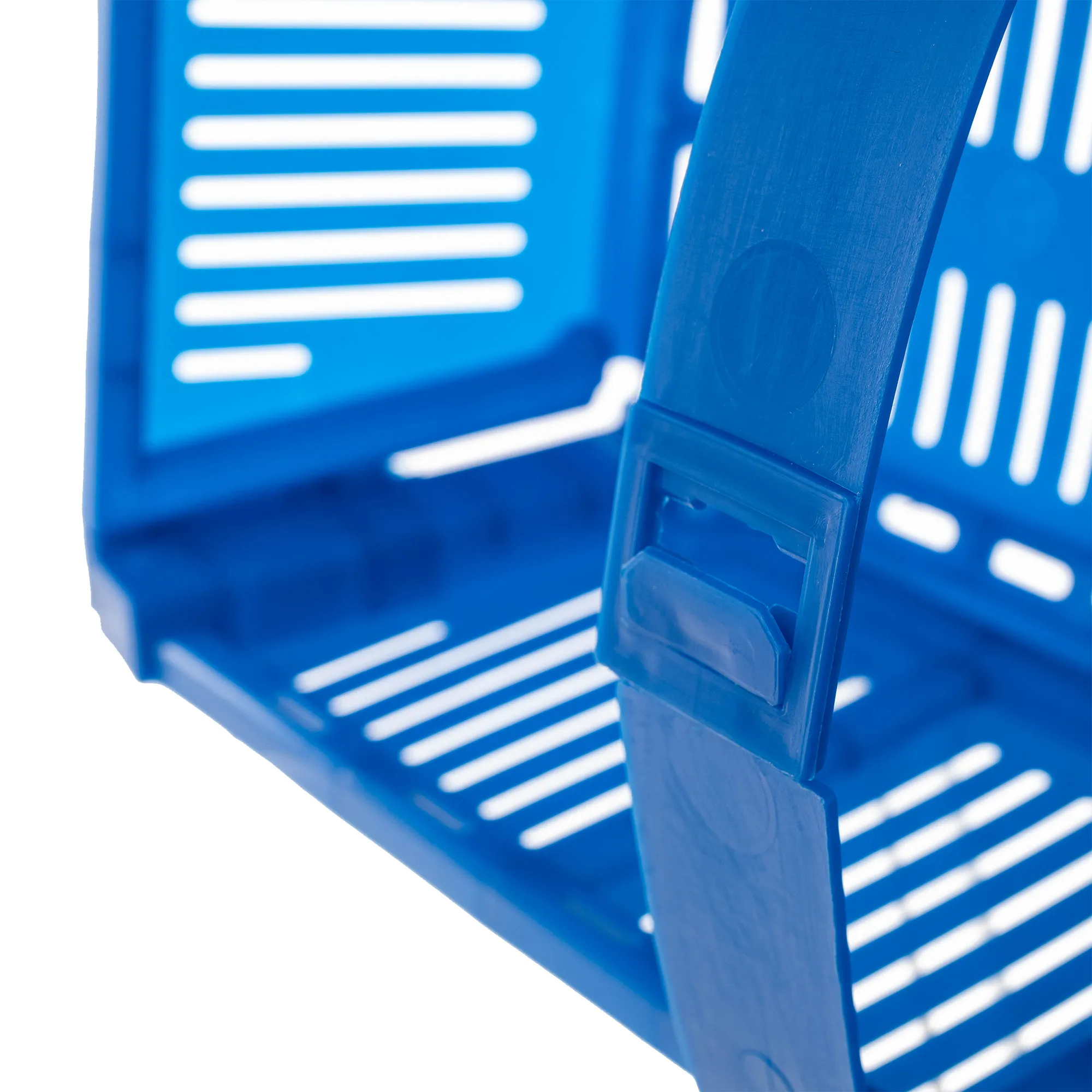 Trito sulankstomas krepšys 40×18 cm mėlynas