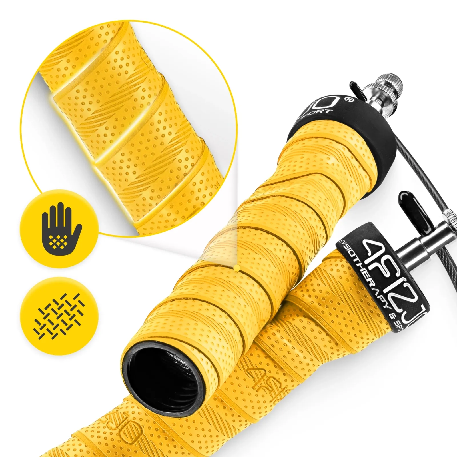 3 m geltona svertinė bokso šokdynė