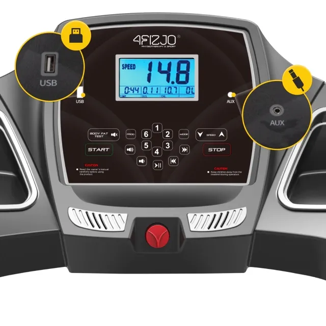 TM FALCO reguliuojamas elektrinis bėgimo takelis namams