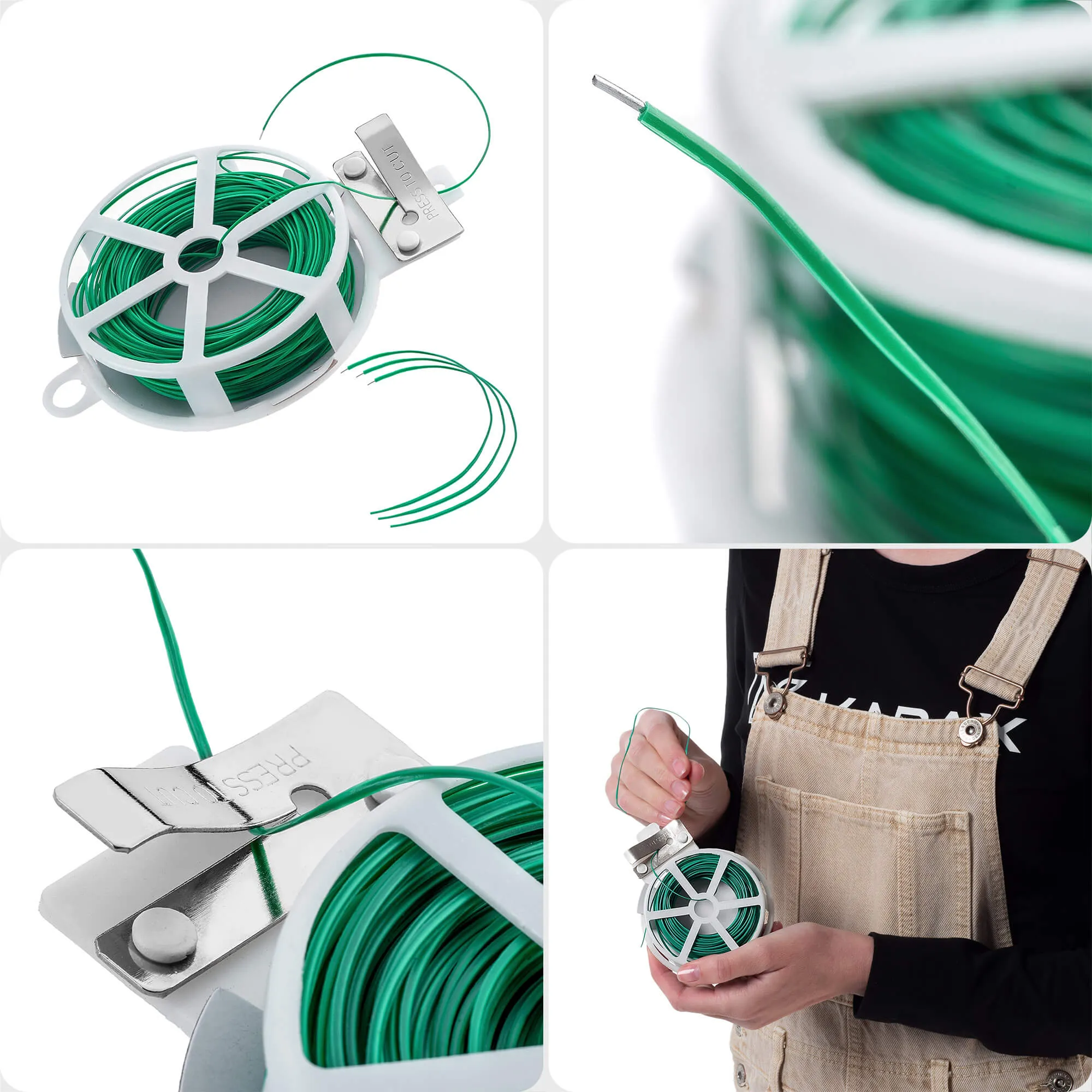 Doumis PVC sodo viela su augalų pjaustytuvu 30 m