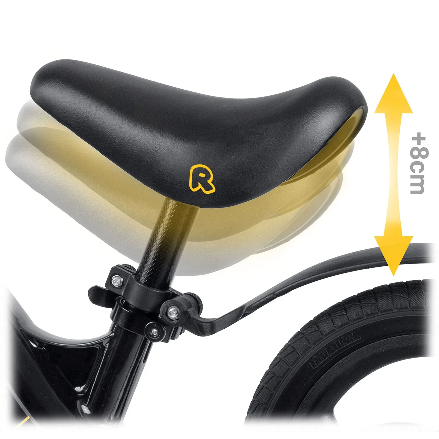 Ricokids FUNNU balansinis dviratis vaikams - nuotrauka 1