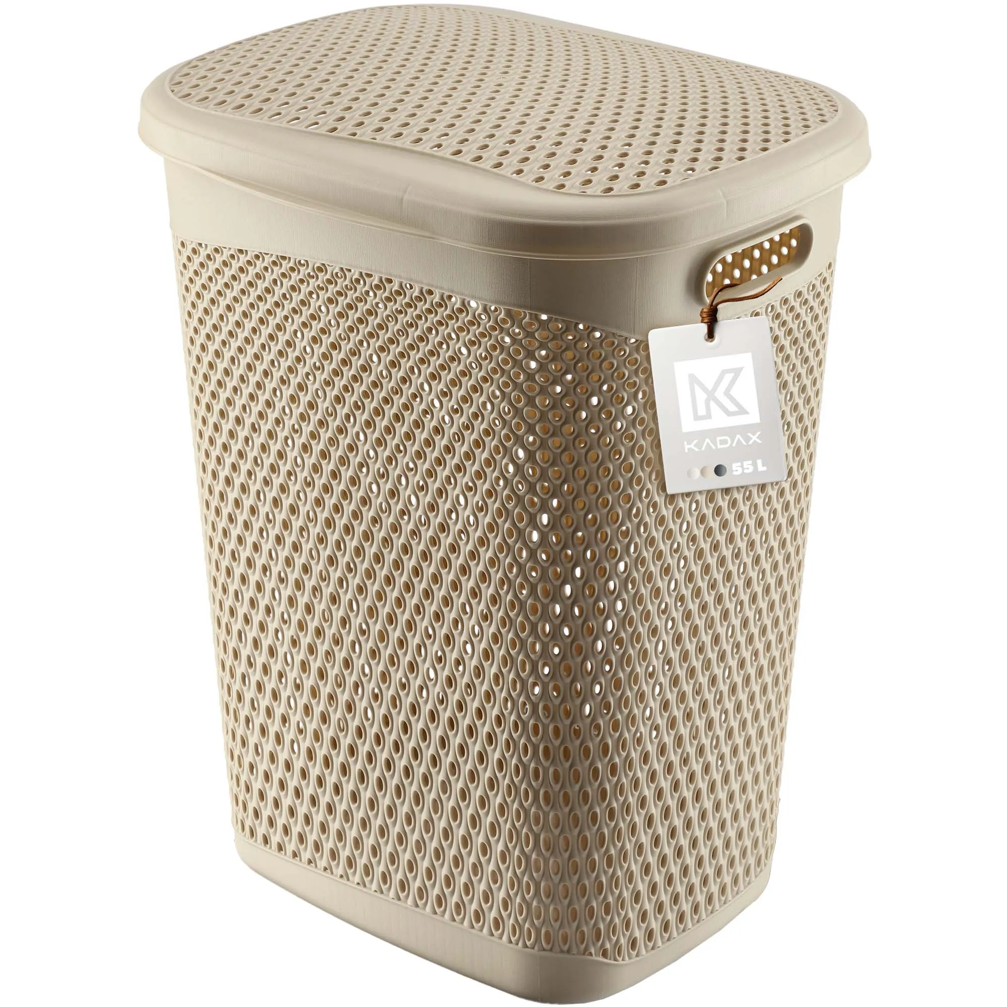 Briec skalbinių krepšys, 55 l, smėlio spalvos