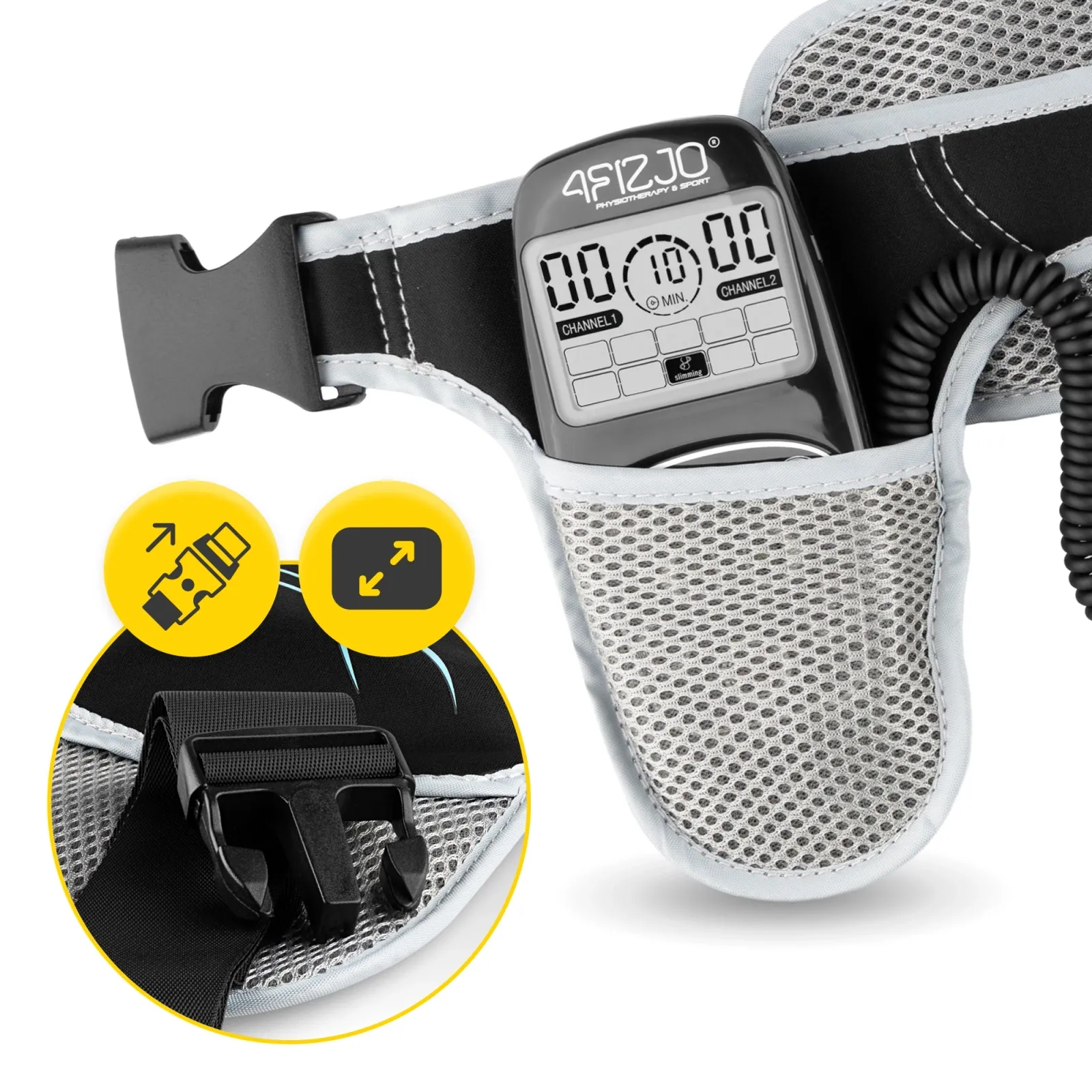 EMS diržo elektrostimuliatorius pilvo raumenims