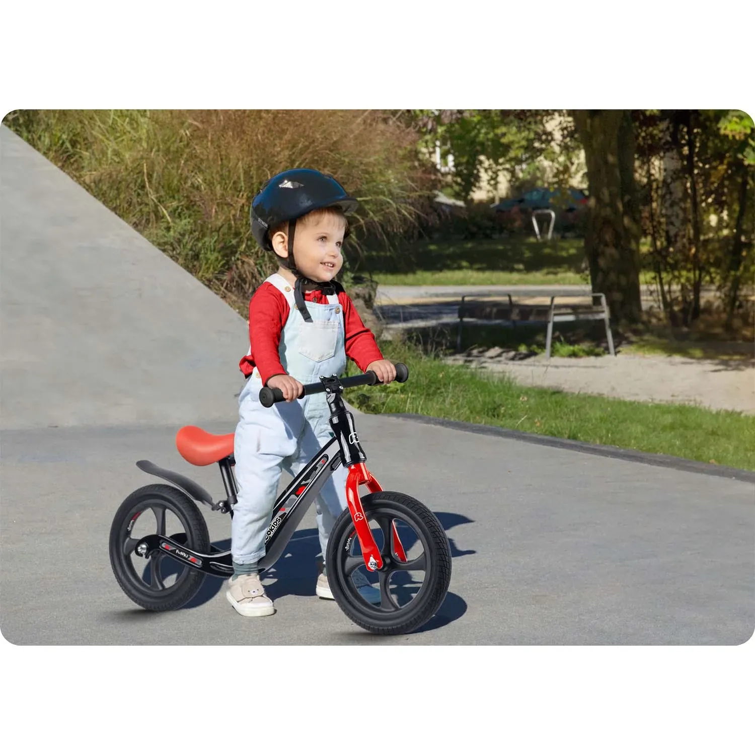 Ricokids FUNNU balansinis dviratis vaikams - nuotrauka 1