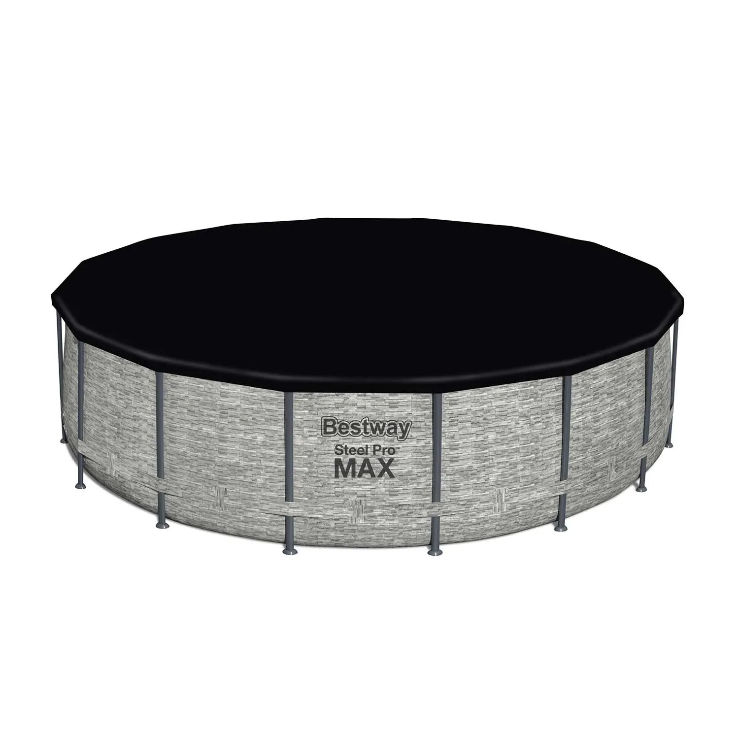 488 cm „Bestway 58249“ karkasinio baseino uždangalas - nuotrauka 1