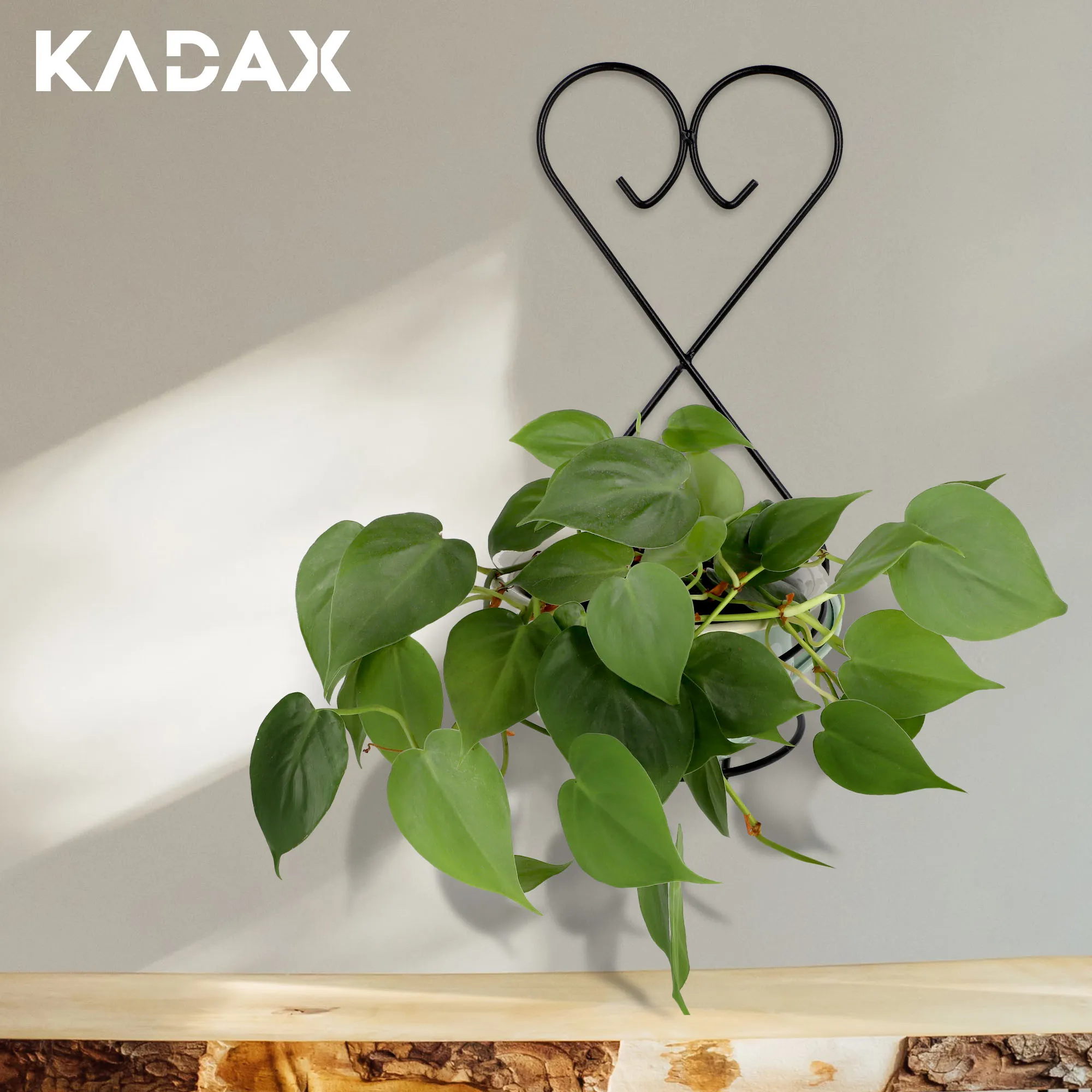 Metalinis pakabinamas gėlių stovas 35 x 17