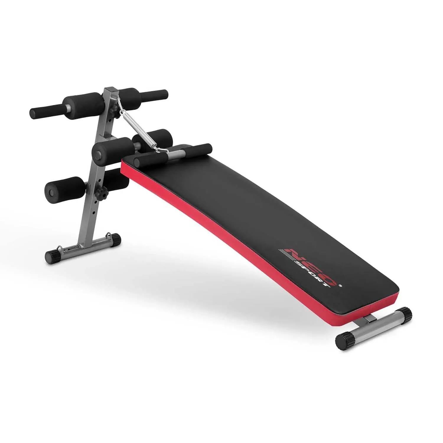 Nuožulnus mankštos suoliukas su „Neo-Sport NS-210“ plėtimo įrankiu - nuotrauka 1