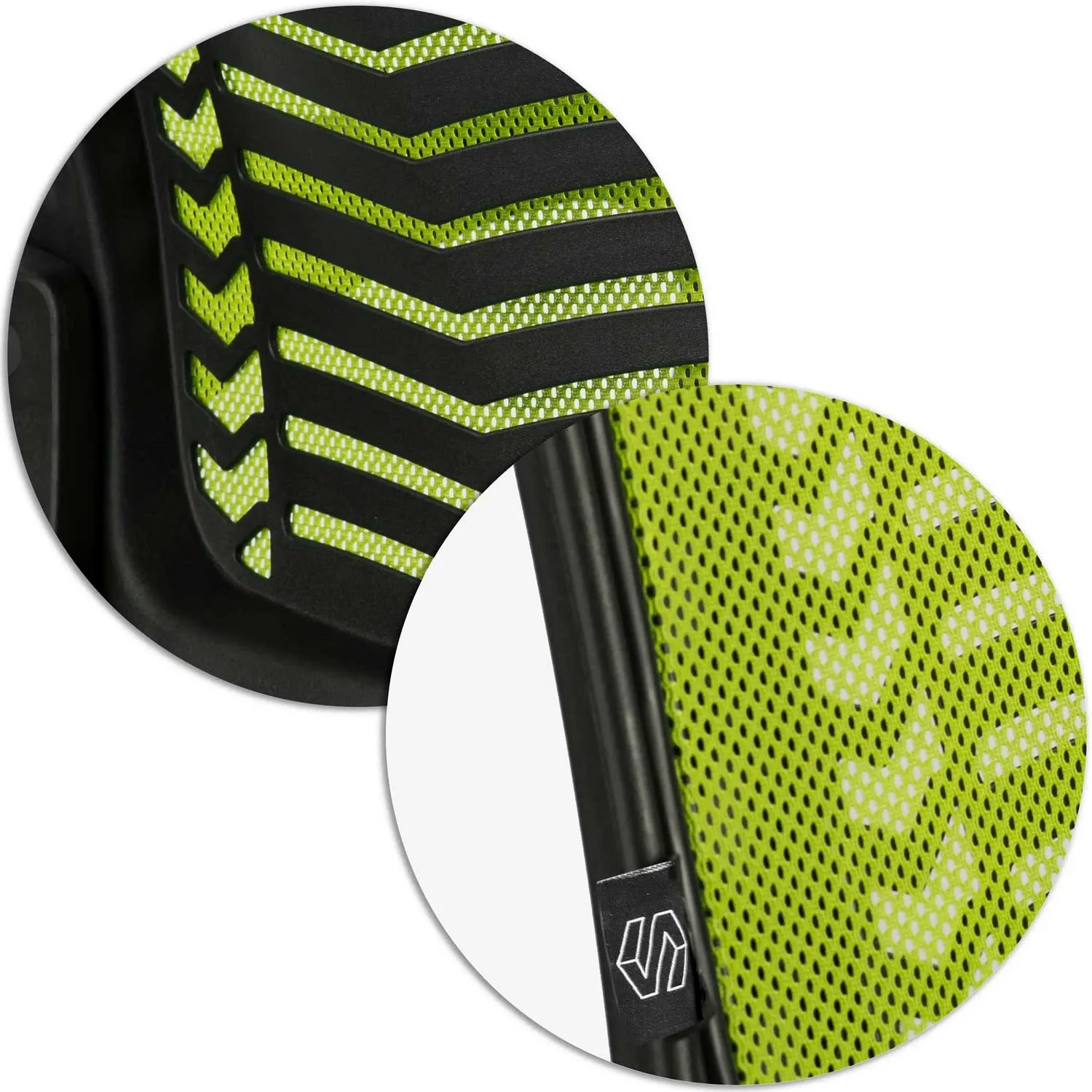 Sofotel Denar mikro tinklelio biuro kėdė, žalia - nuotrauka 1