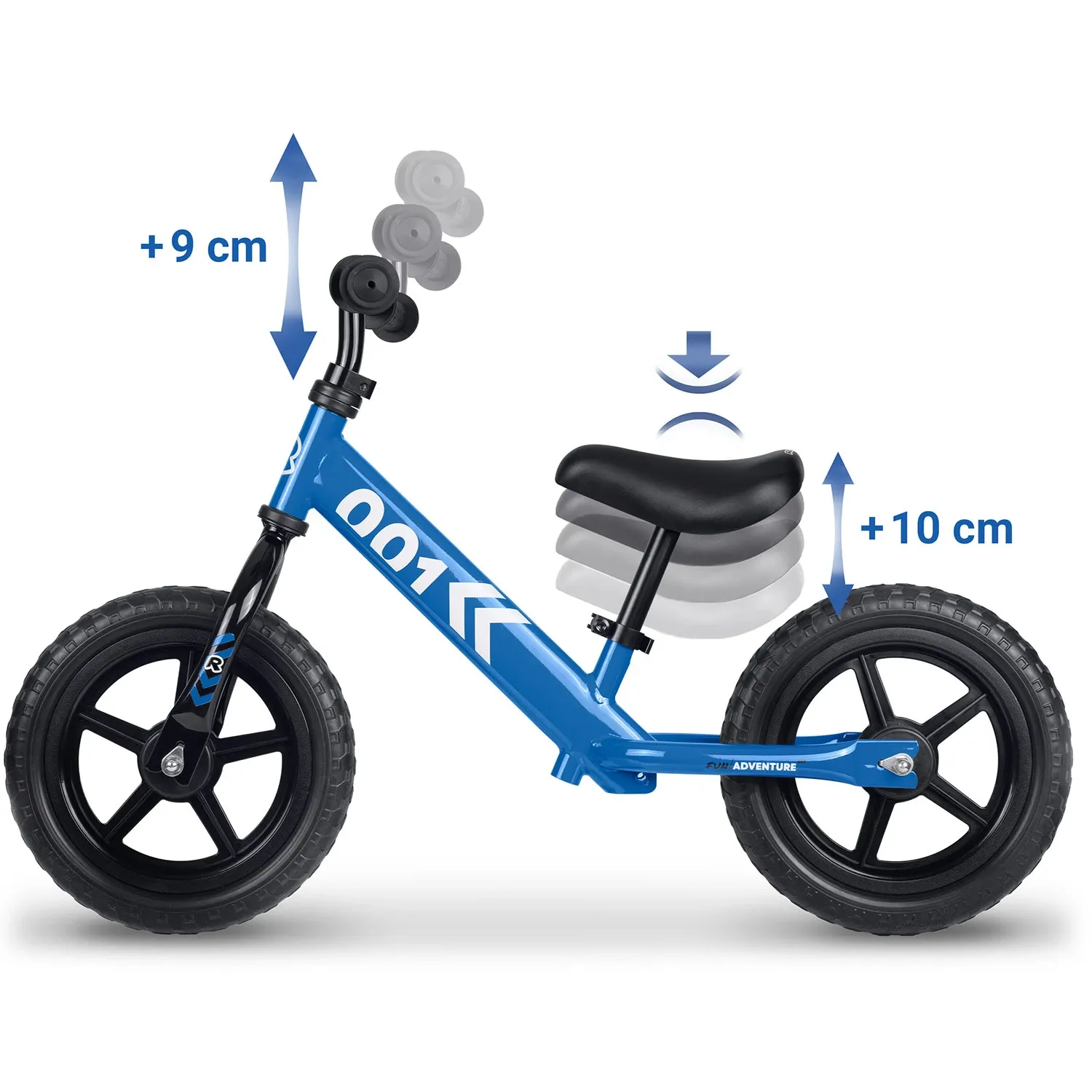 „Ricokids“ balansinis dviratis vaikams - nuotrauka 1