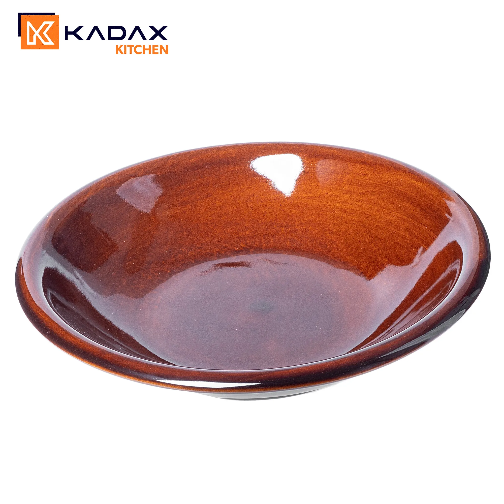 Olympia gilios akmens masės lėkštės 23 cm, 4 vnt.