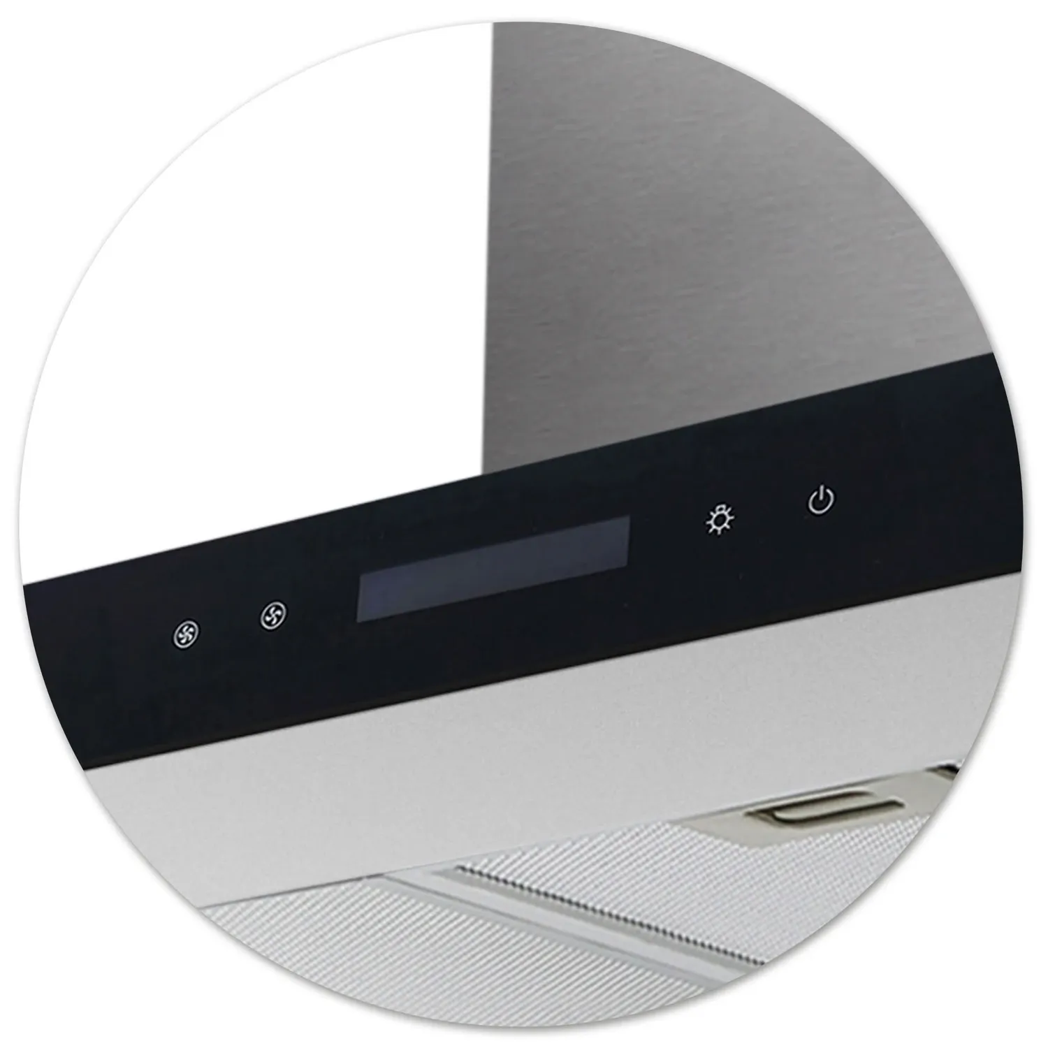 Berdsen BE-90S 90 cm nerūdijančio plieno virtuvės gartraukis - nuotrauka 1