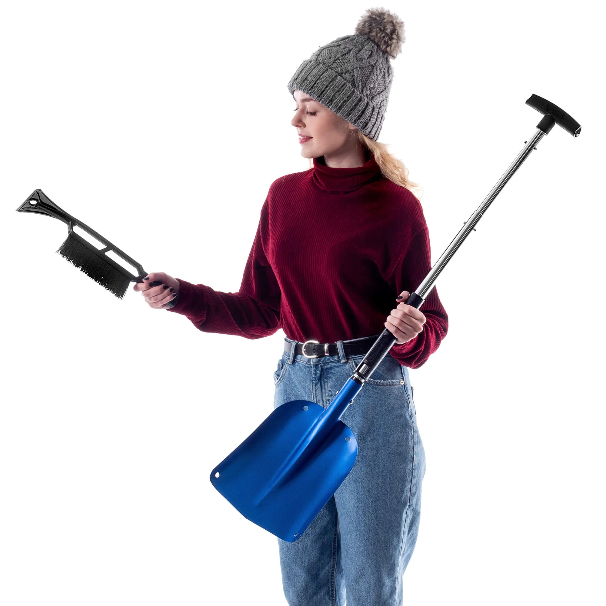 „Coura“ 3 viename sniego kastuvas, mėlynas