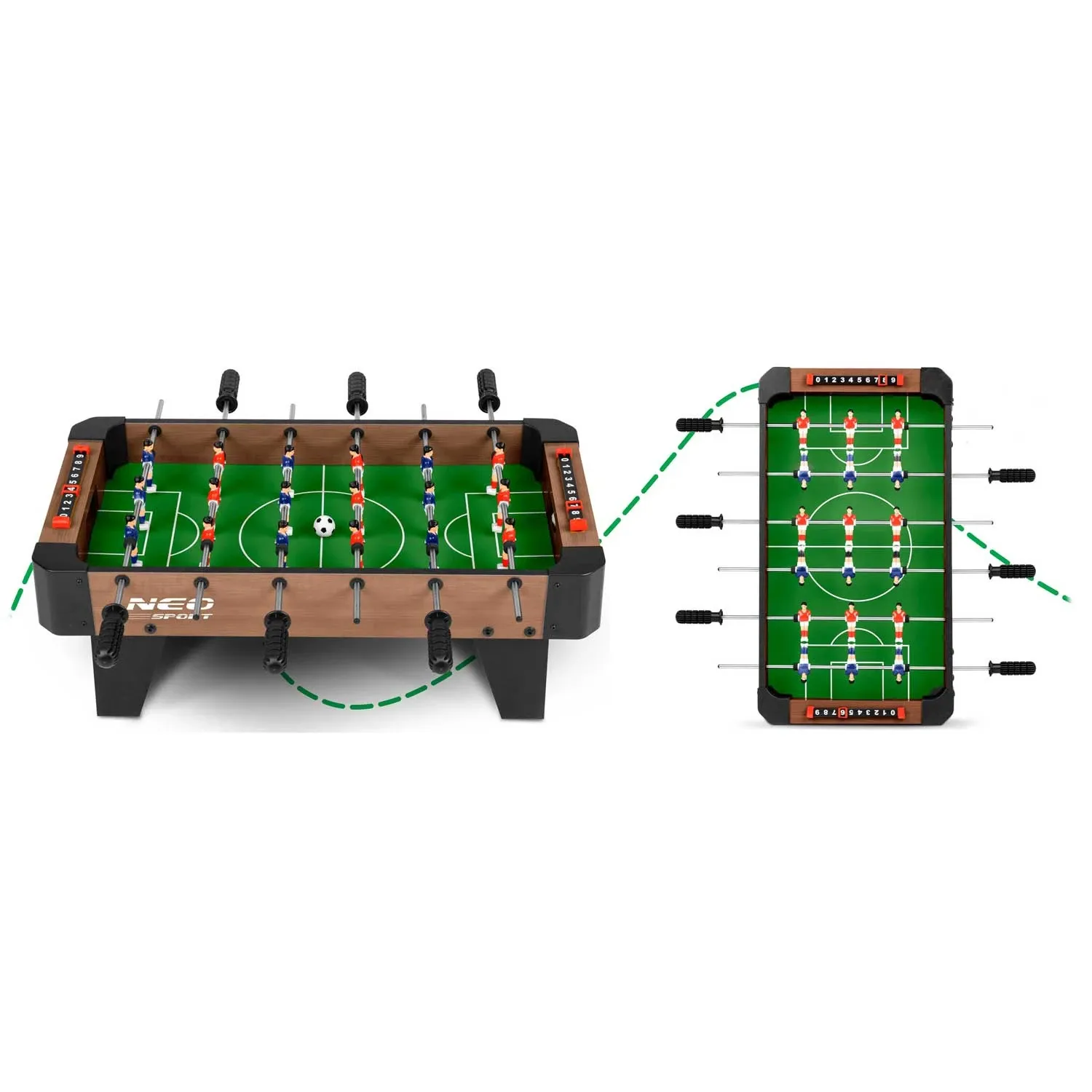 Neo-Sport NS-437 stalo futbolo stalas - nuotrauka 1