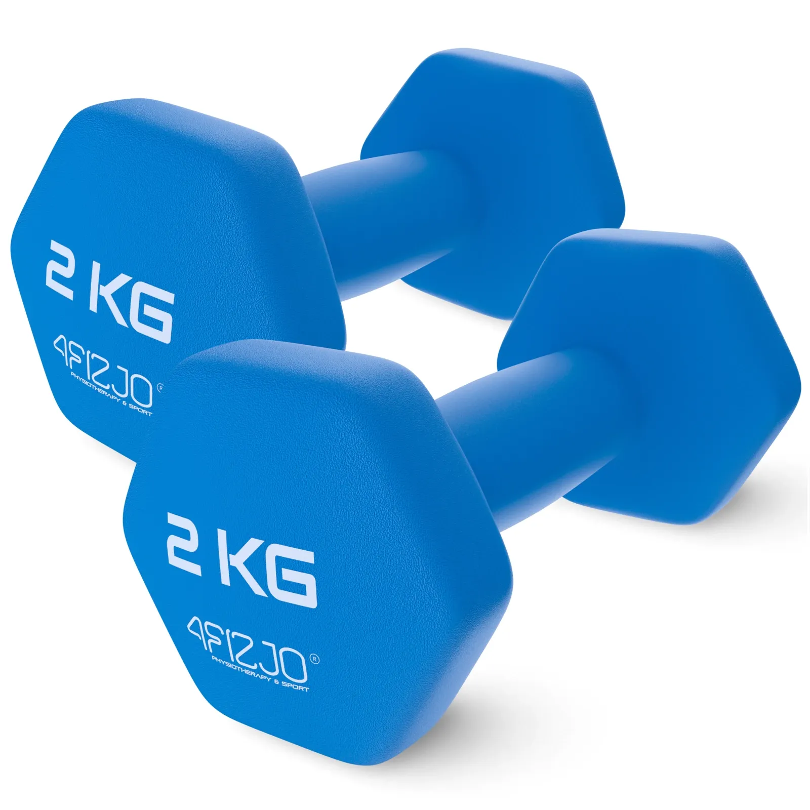 Ketaus hanteliai pratimams Classic 2 x 2 kg