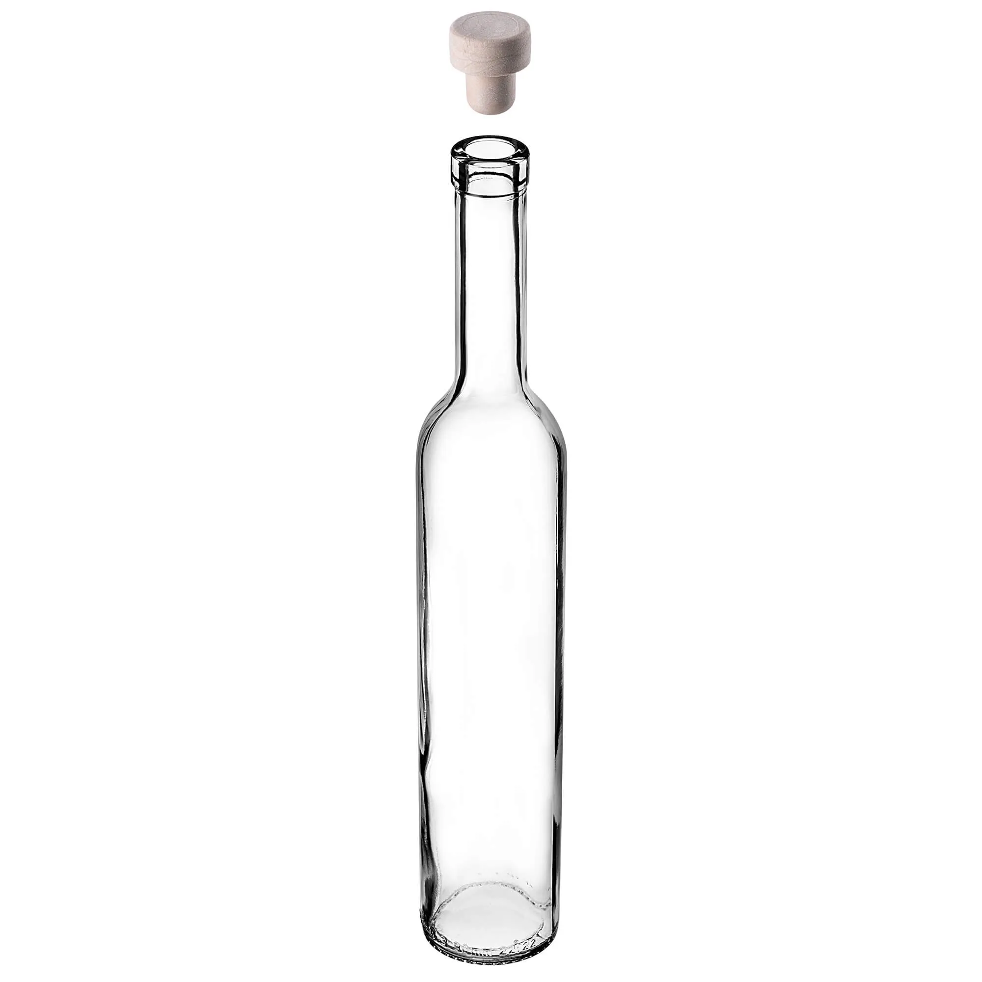 Turcio butelis su kamščiu 0,5 l su 19 mm kamščiu