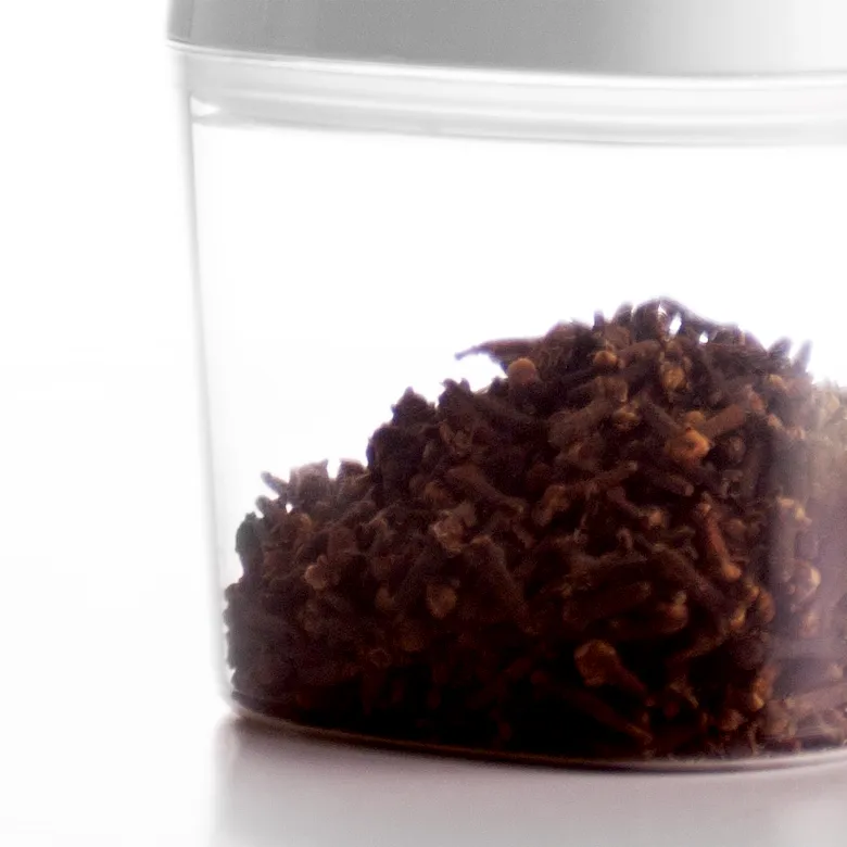 Duna kvadratinis indas 600 ml, baltas