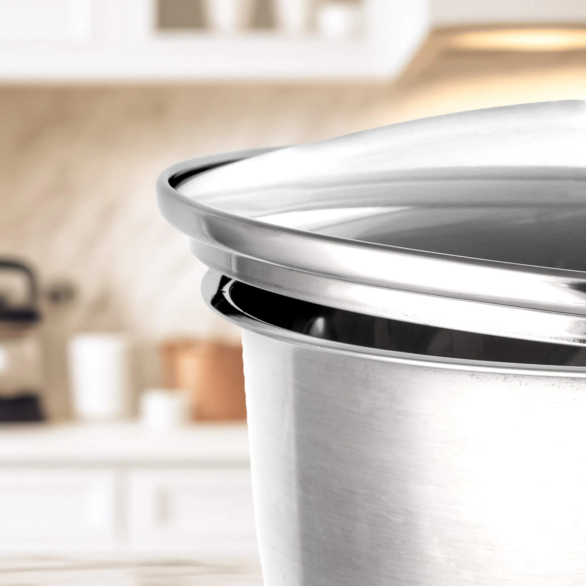 Taranto 22 cm orkaitėje atsparus dangtis su juoda rankena