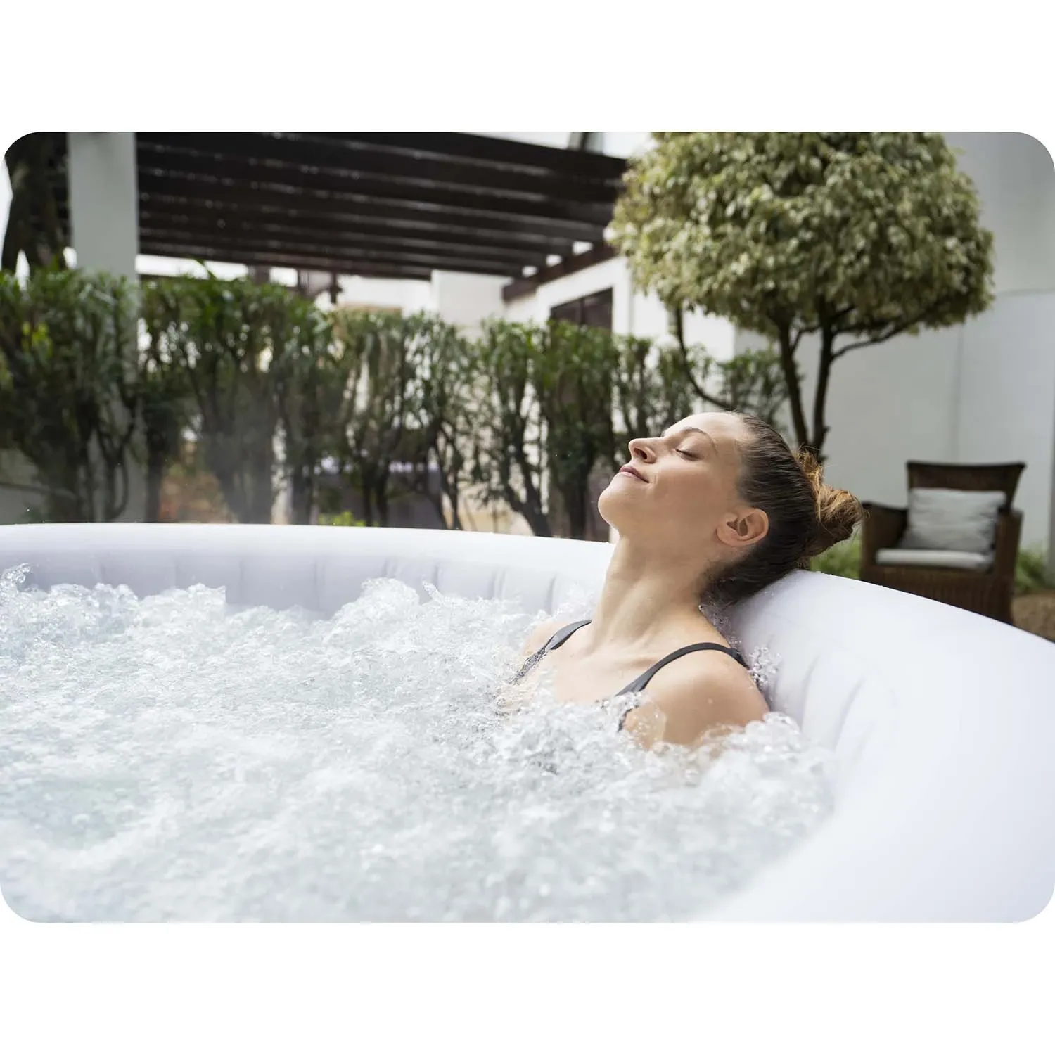 Pripučiama SPA vonia „Lay-Z Fiji“, skirta 4 asmenims, „Bestway“, 60085 - nuotrauka 1