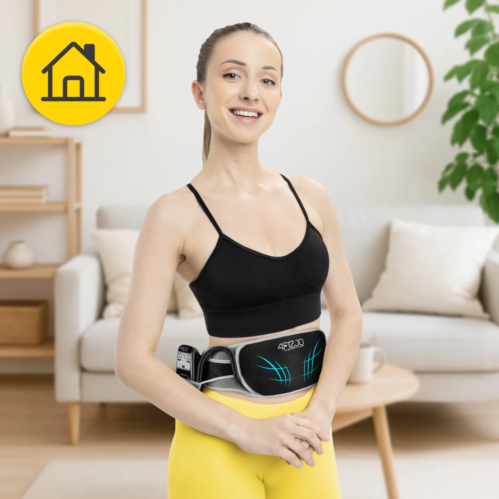 EMS diržo elektrostimuliatorius pilvo raumenims