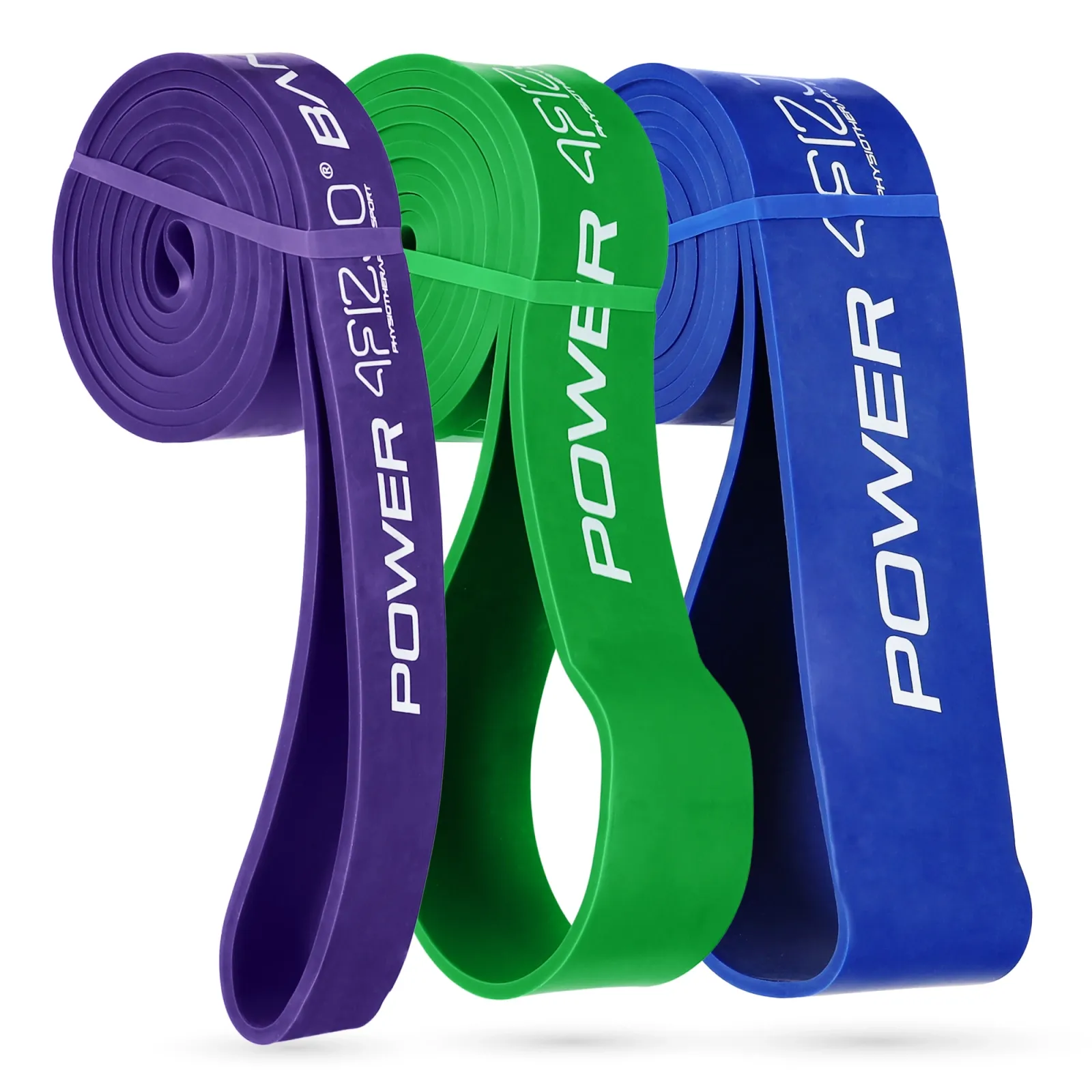 6 POWER BAND pasipriešinimo juostų rinkinys