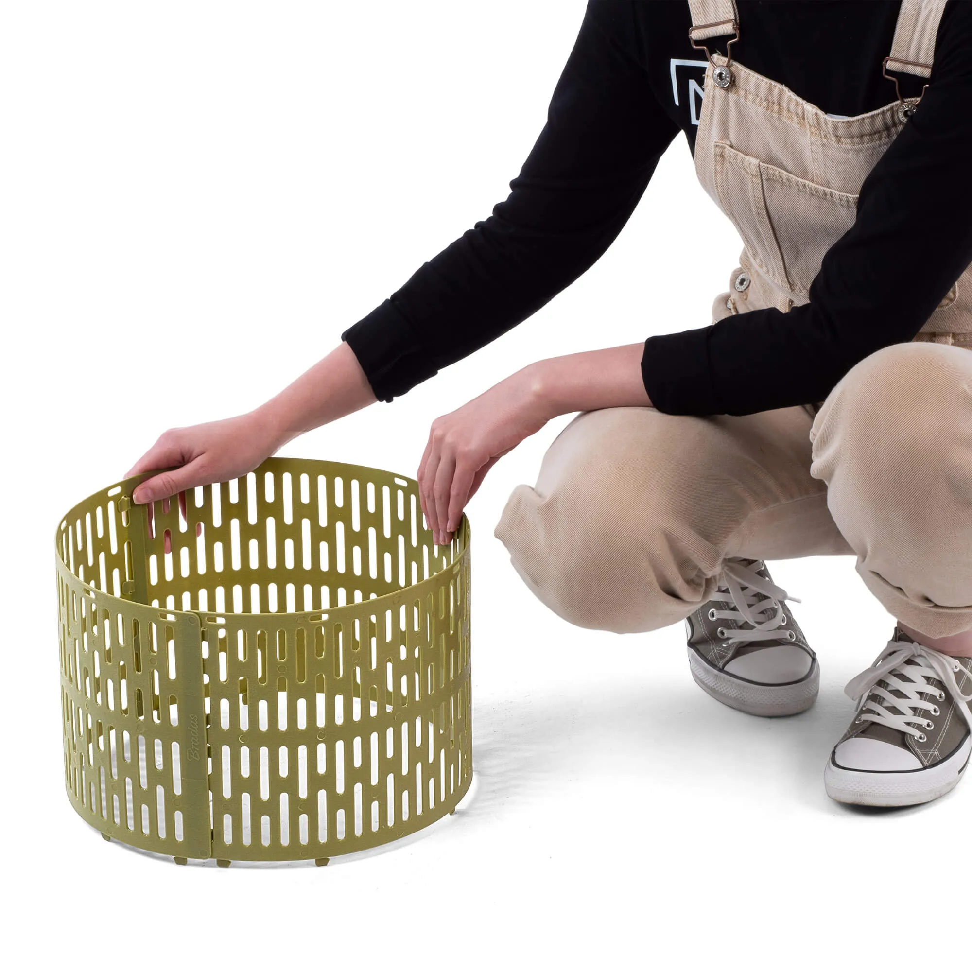 Ydes medžio kamieno uždangalai 20 x 33 cm žali 6 vnt.