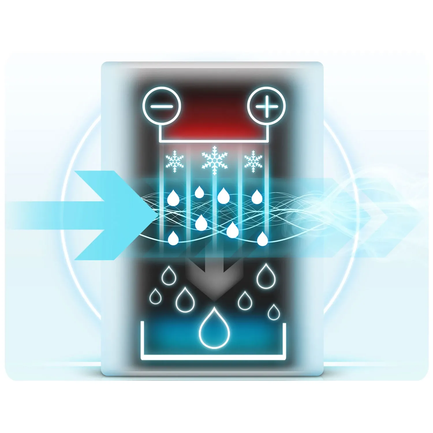 Berdsen BR-22A juodas oro sausintuvas - drėgmės sugėriklis - nuotrauka 1