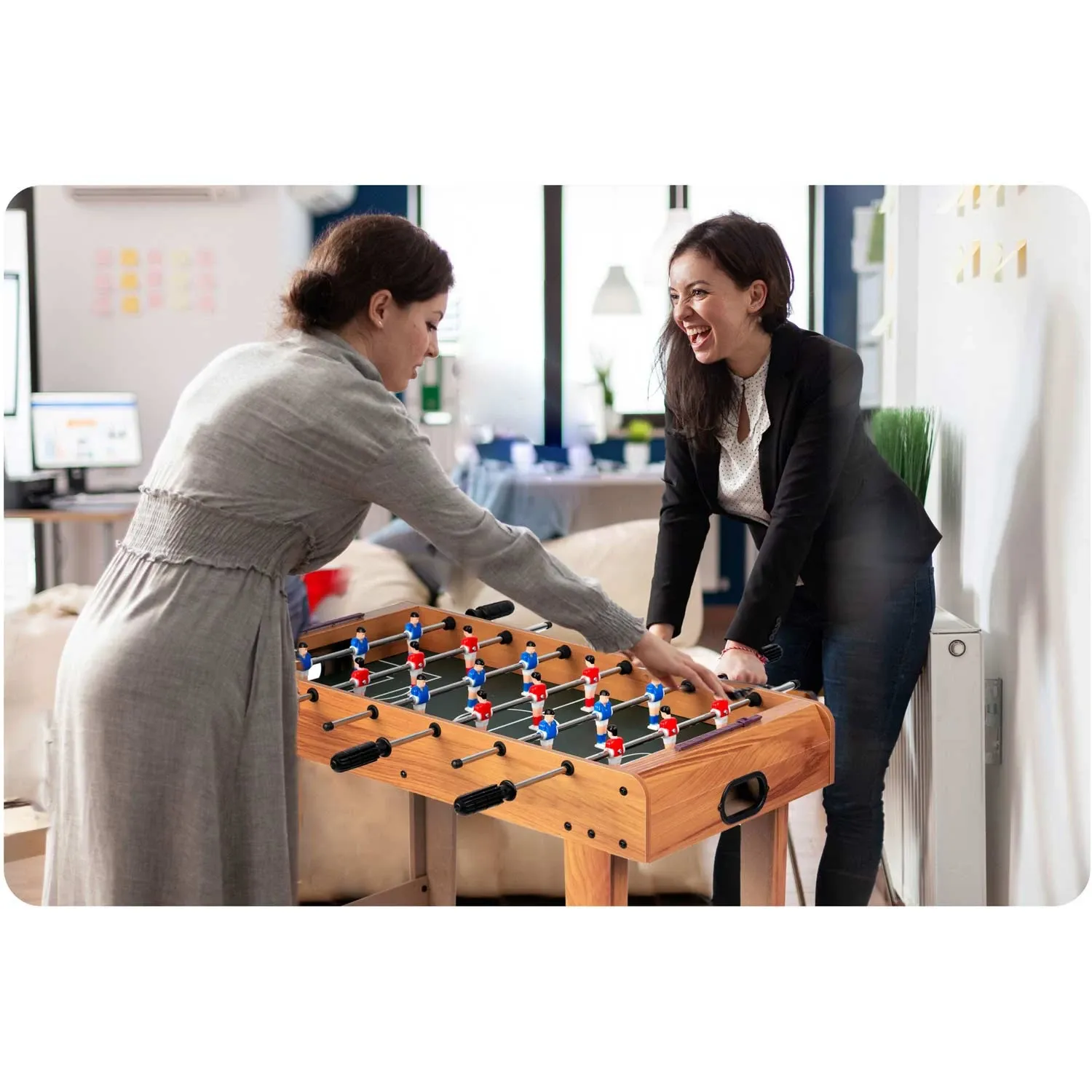 Neosport stalo futbolo žaidimas 70x37x62cm NS-802 medinis - nuotrauka 1