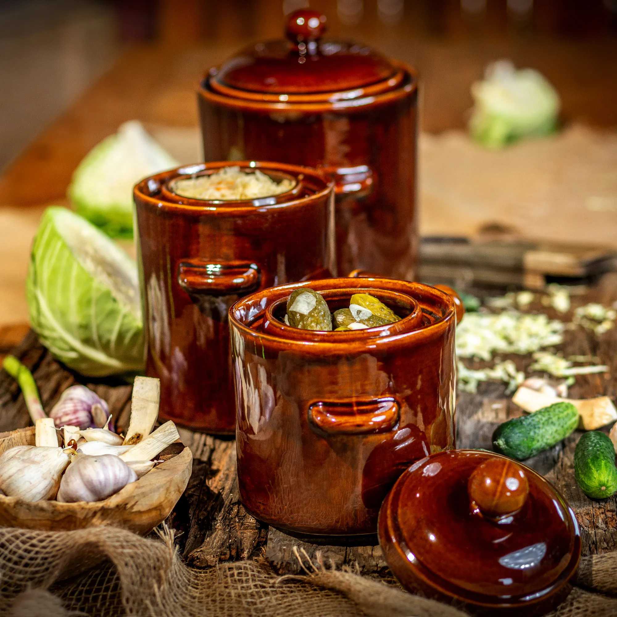 Athena 1,8 l sandarus keraminis puodas su dangčiu