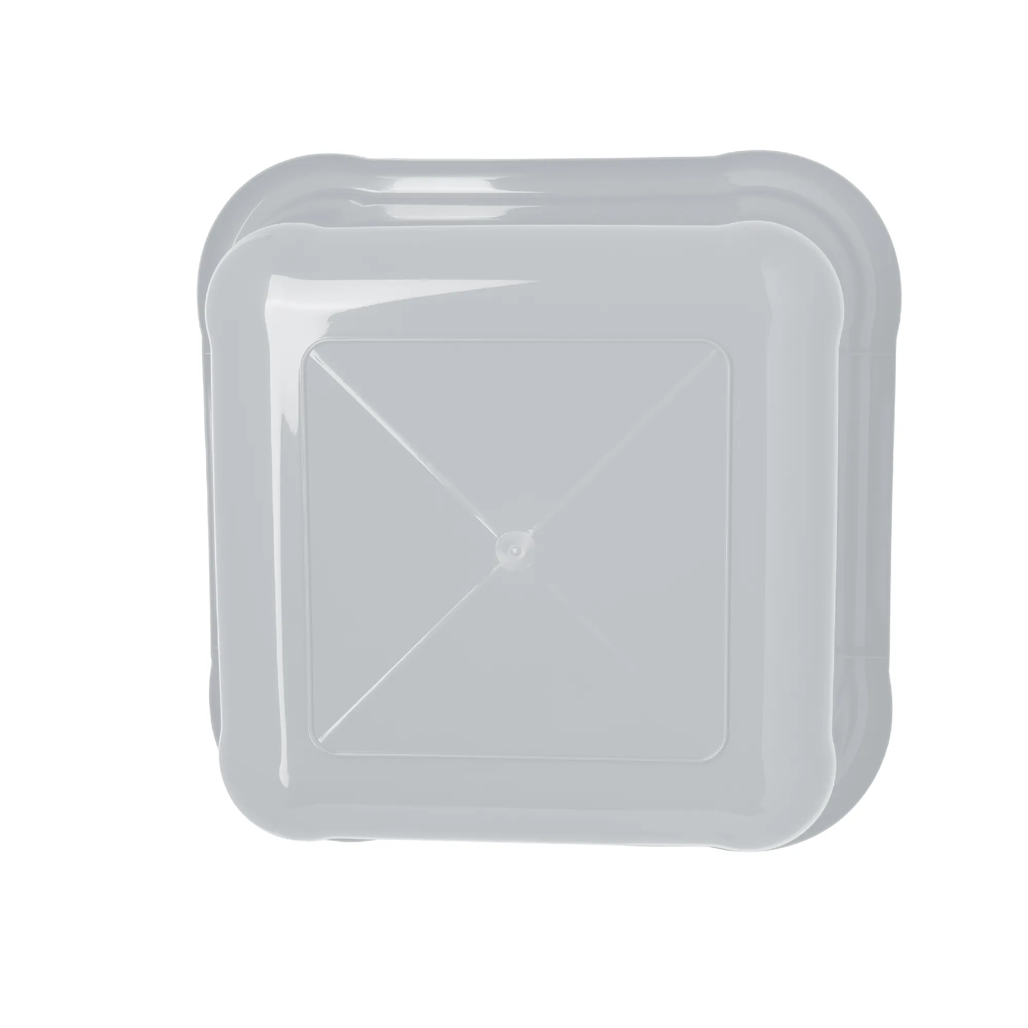 Kollo 12 l kvadratinis vonios dubuo, šviesiai pilkas