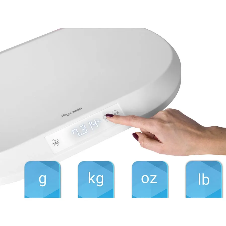 „Nukido NK-950“ elektroninės kūdikių svarstyklės - nuotrauka 1