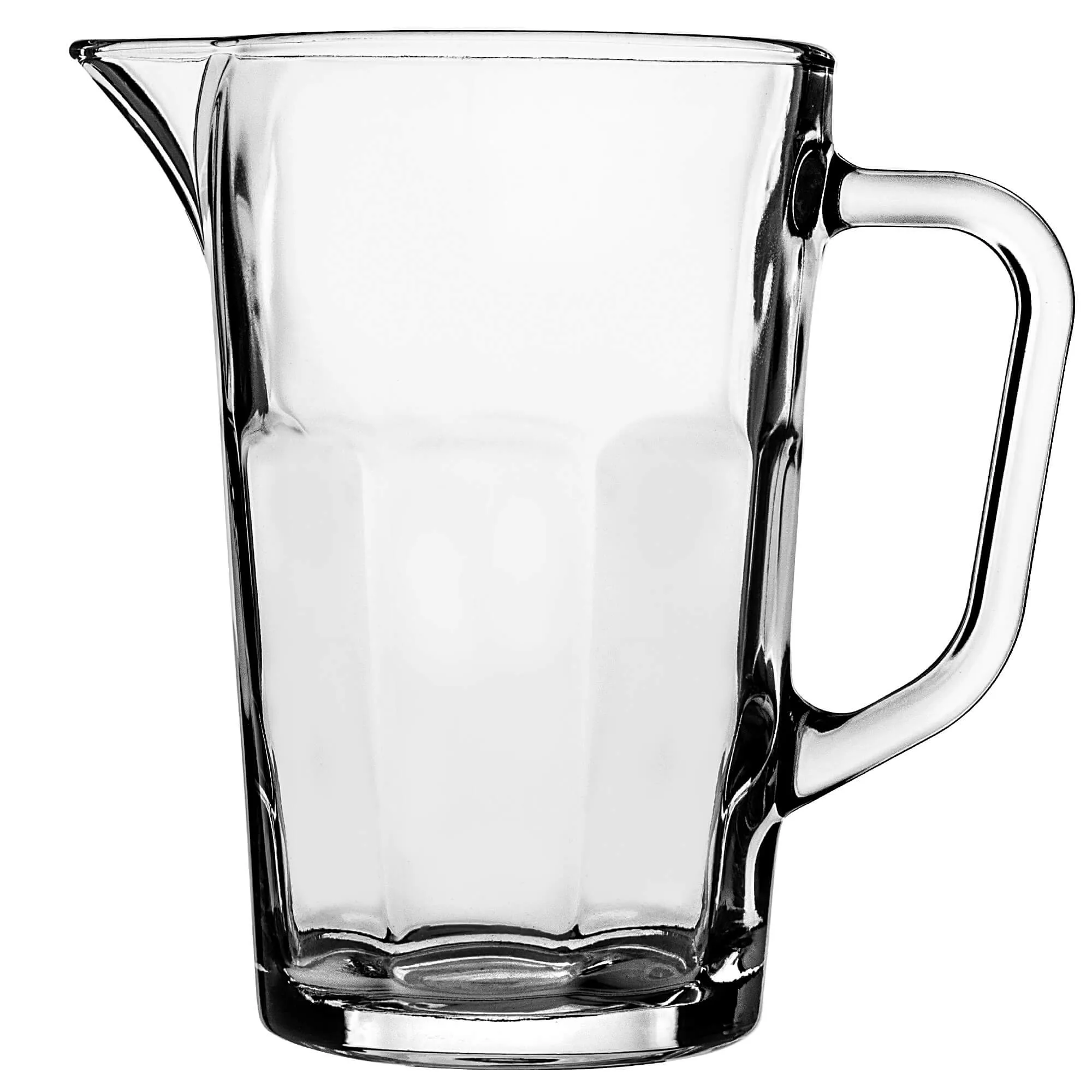 Mels stiklinis ąsotis 1 l, 2 vnt.