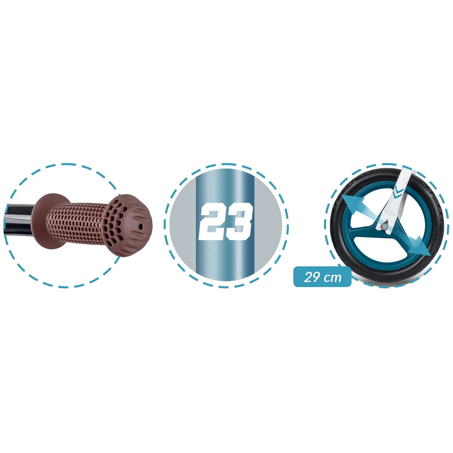 „Ricokids“ smagus nuotykių balansinis dviratis vaikams - nuotrauka 1