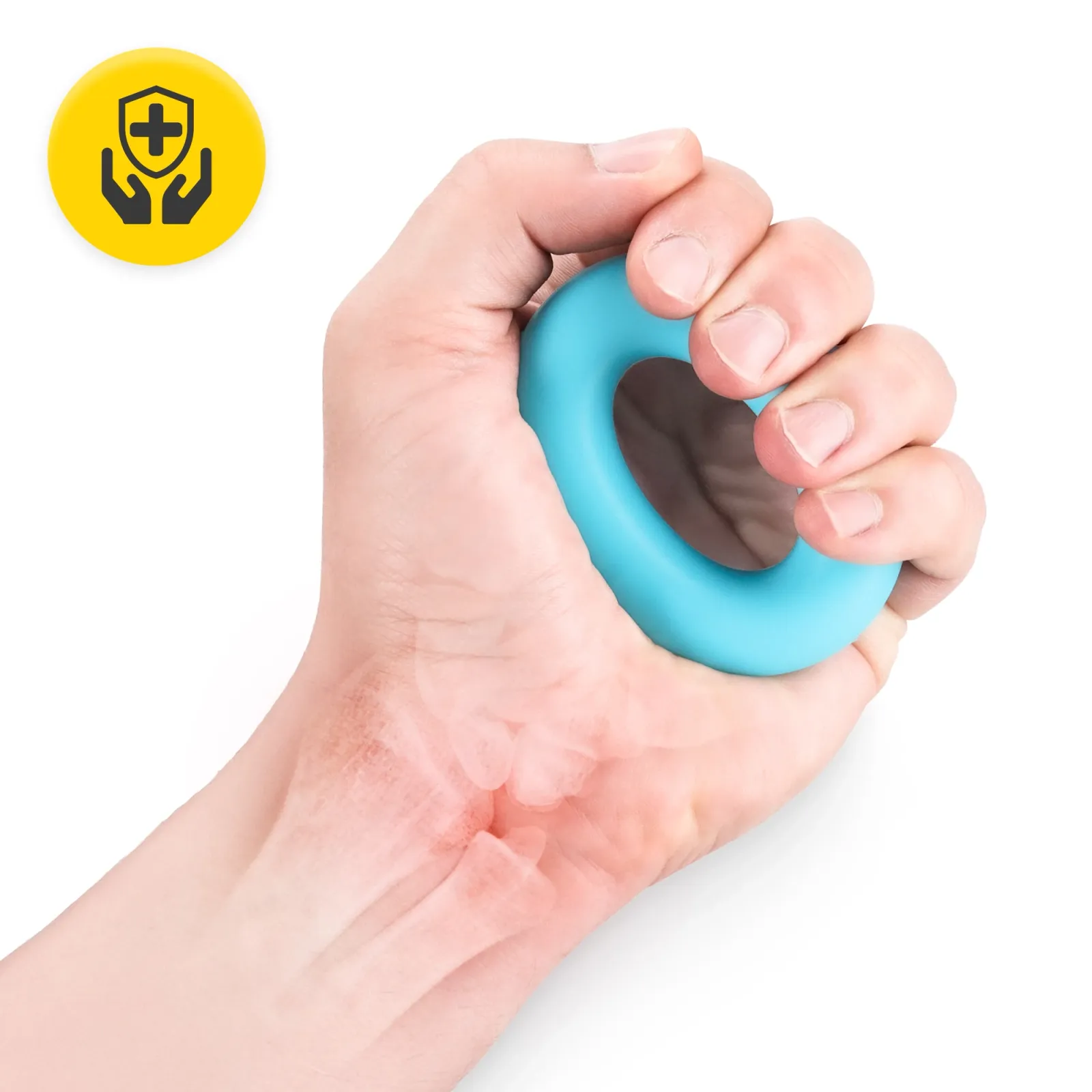 9 guminių juostų rinkinys rankų ir pirštų mankštai