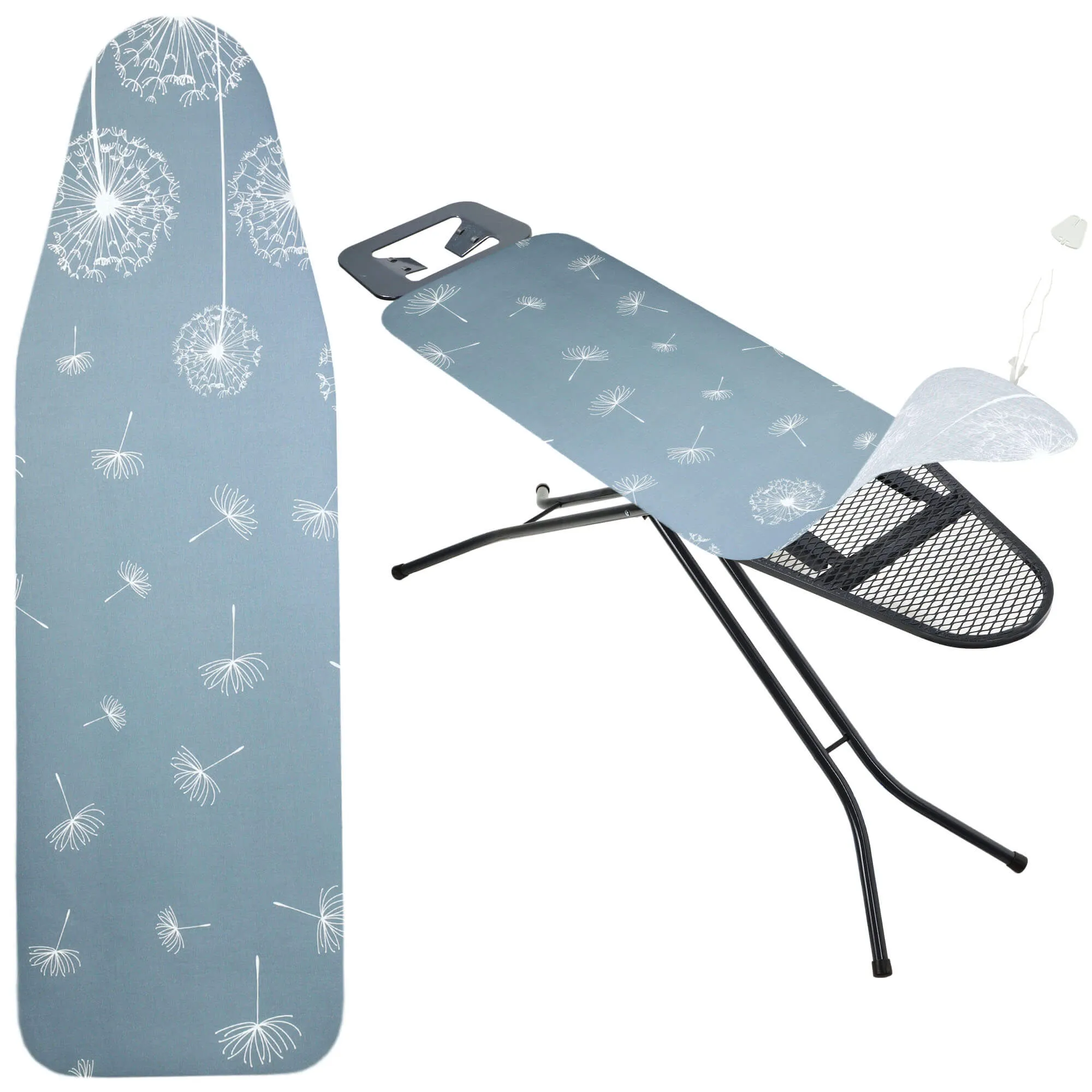 Lyginimo lentos užvalkalas 130x48cm Uis tamprus kiaulpienės pagrindas