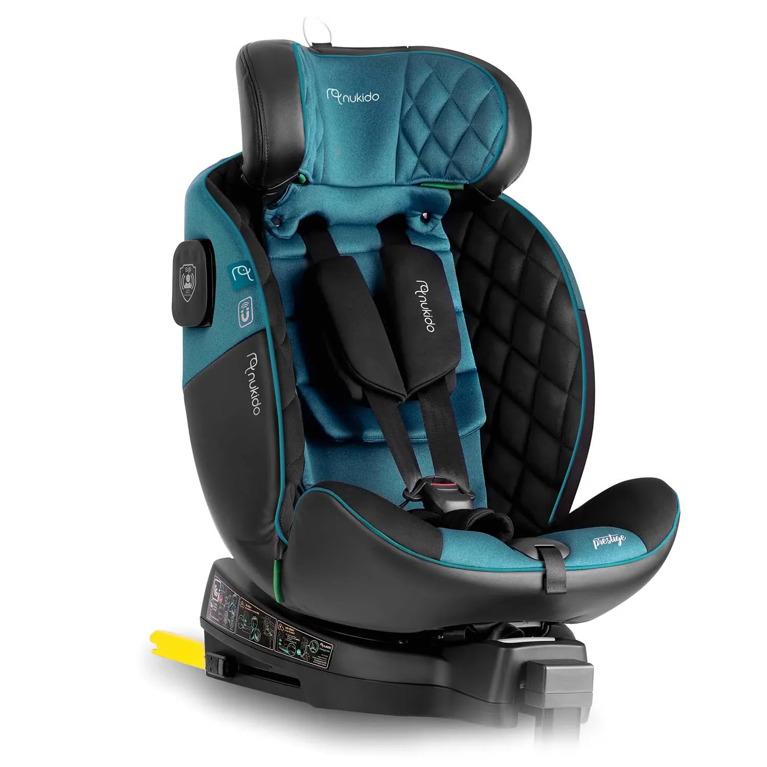 „Nukido Prestige Line“ automobilinė kėdutė, juoda ir mėlyna, 0-36 kg, ISOFIX - nuotrauka 1