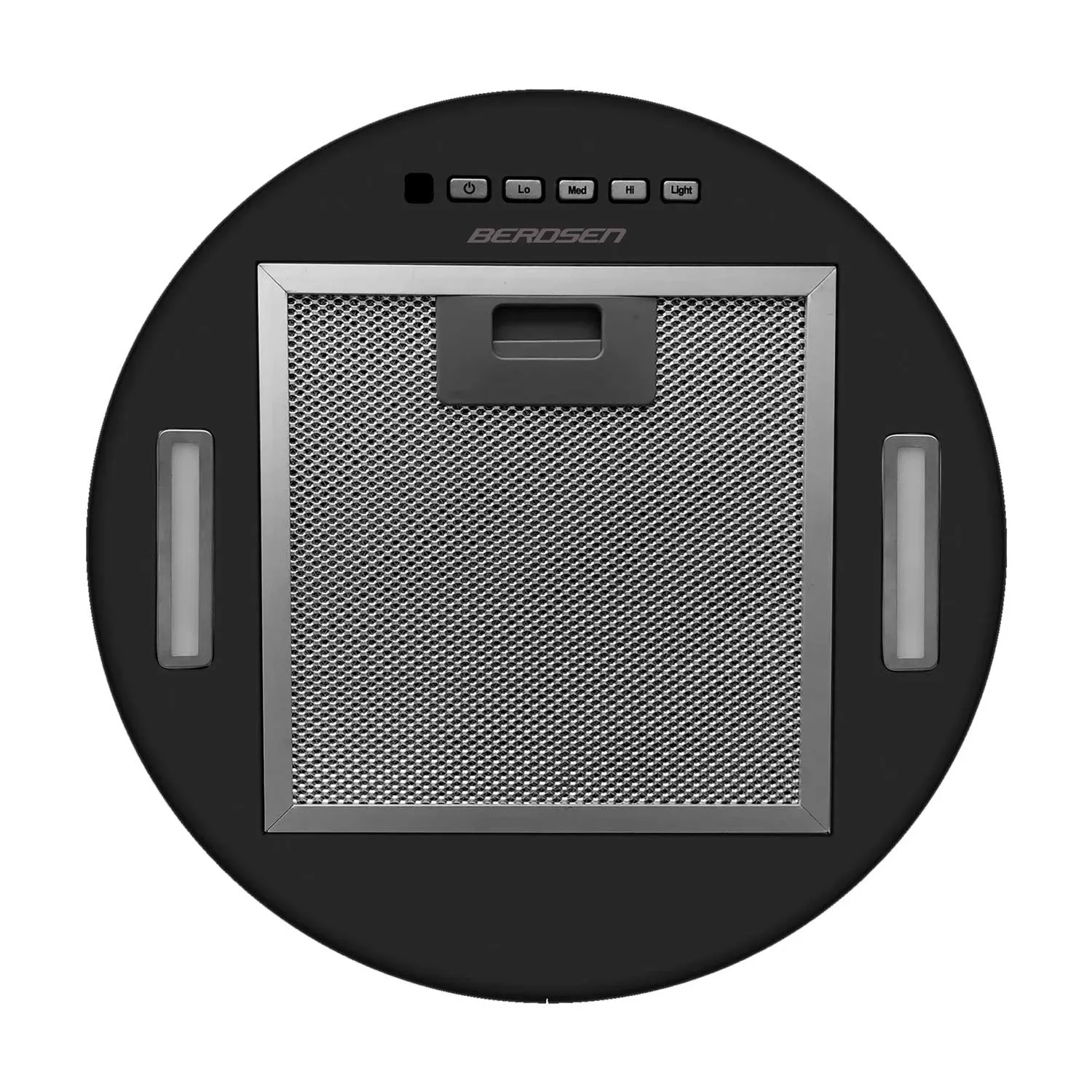 Pakabinamas virtuvės gartraukis, 35 cm, juodas, BT-227 - nuotrauka 1