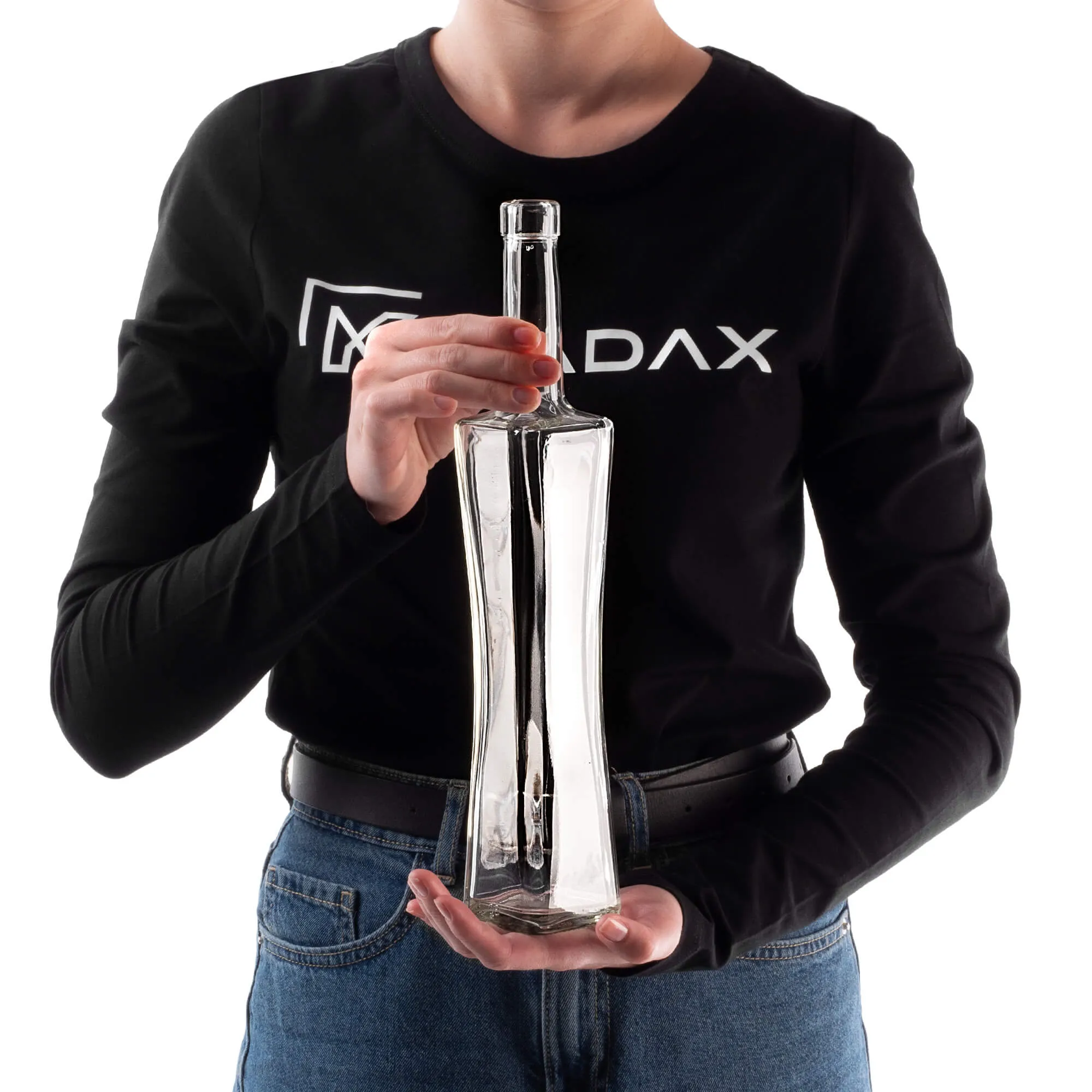 Quadra butelis 500 ml su sintetiniu kamščiu 1 vnt.