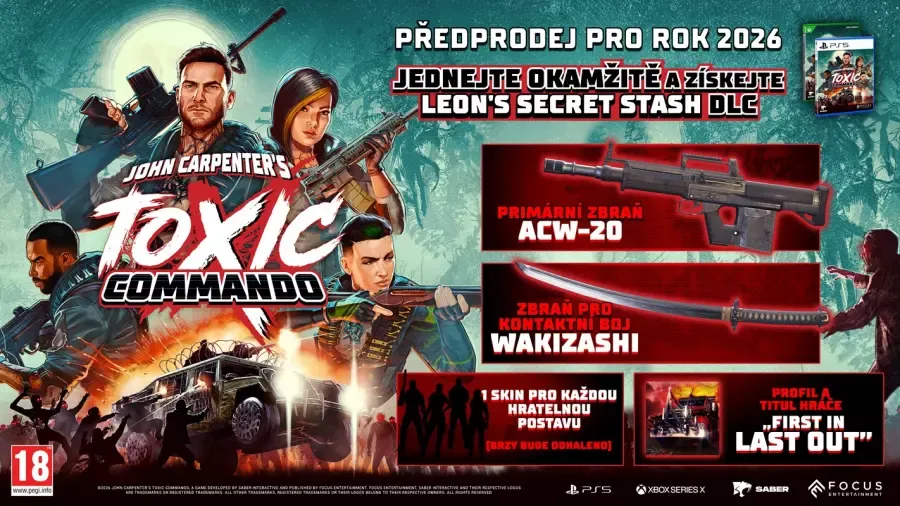 John Carpenter%27s Toxic Commando (PS5) - IŠANKSTINIS UŽSAKYMAS!

IŠANKSTINIS UŽSAKYMAS! PASTABA! IŠLEIDIMO DATA / PRISTATYMO DATA GALI KEISTIS!

PASTABA! IŠLEIDI