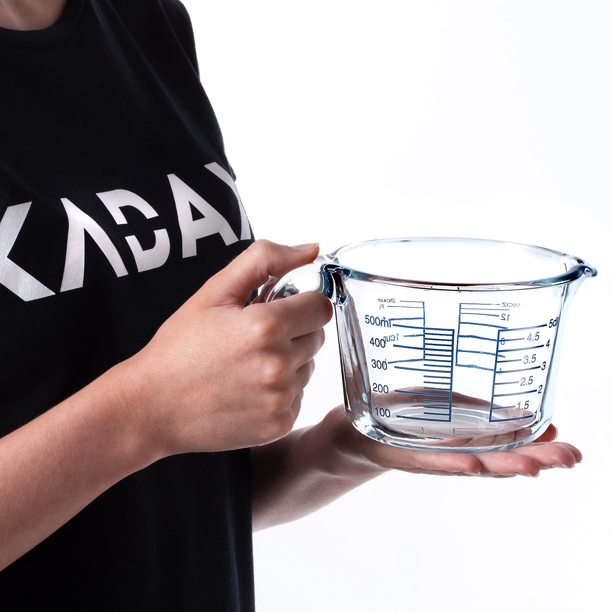 Autol 500 ml stiklinis matavimo puodelis su gradacija