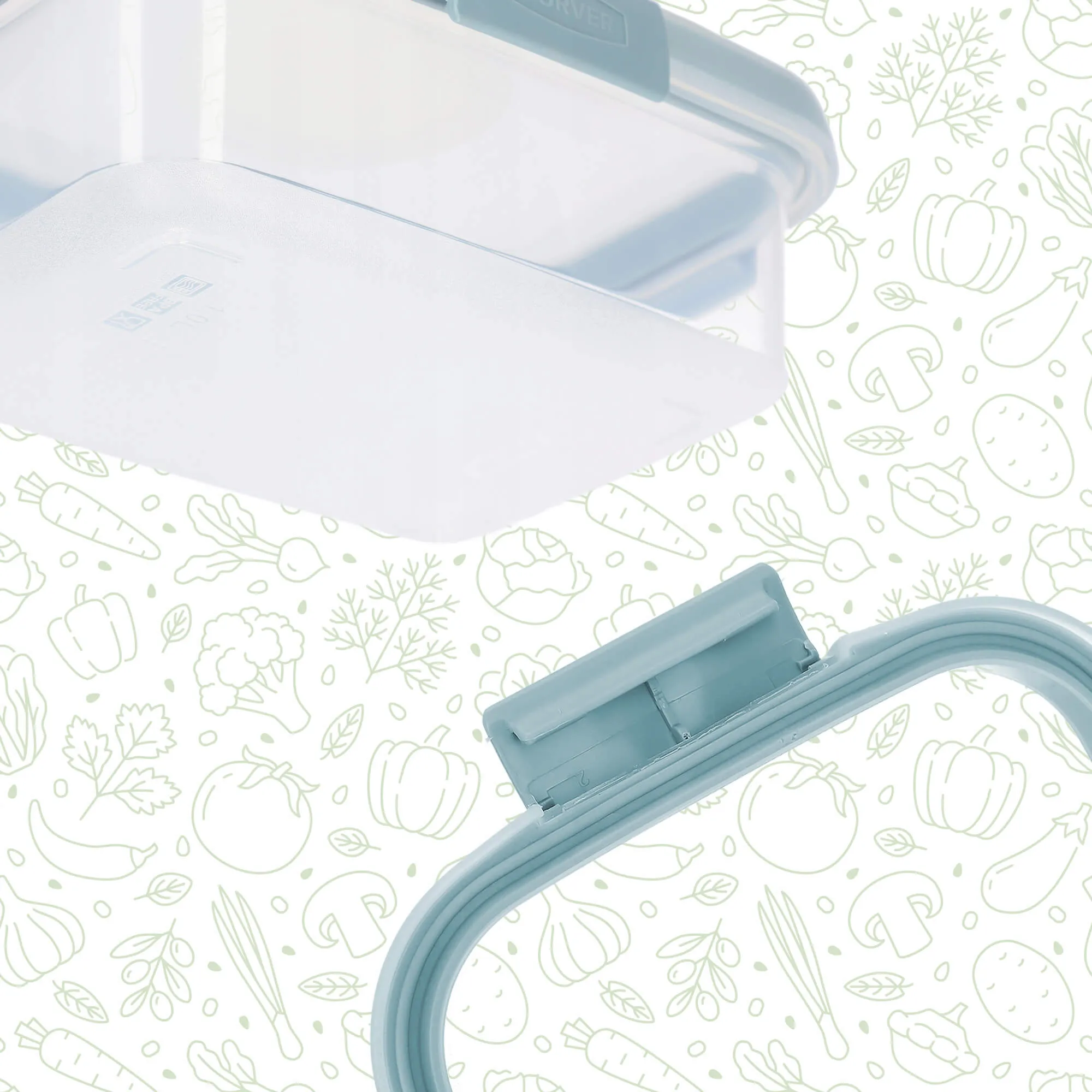 „Curver Smart Eco Line Fresh“ 1 l maisto indas, mėlynas