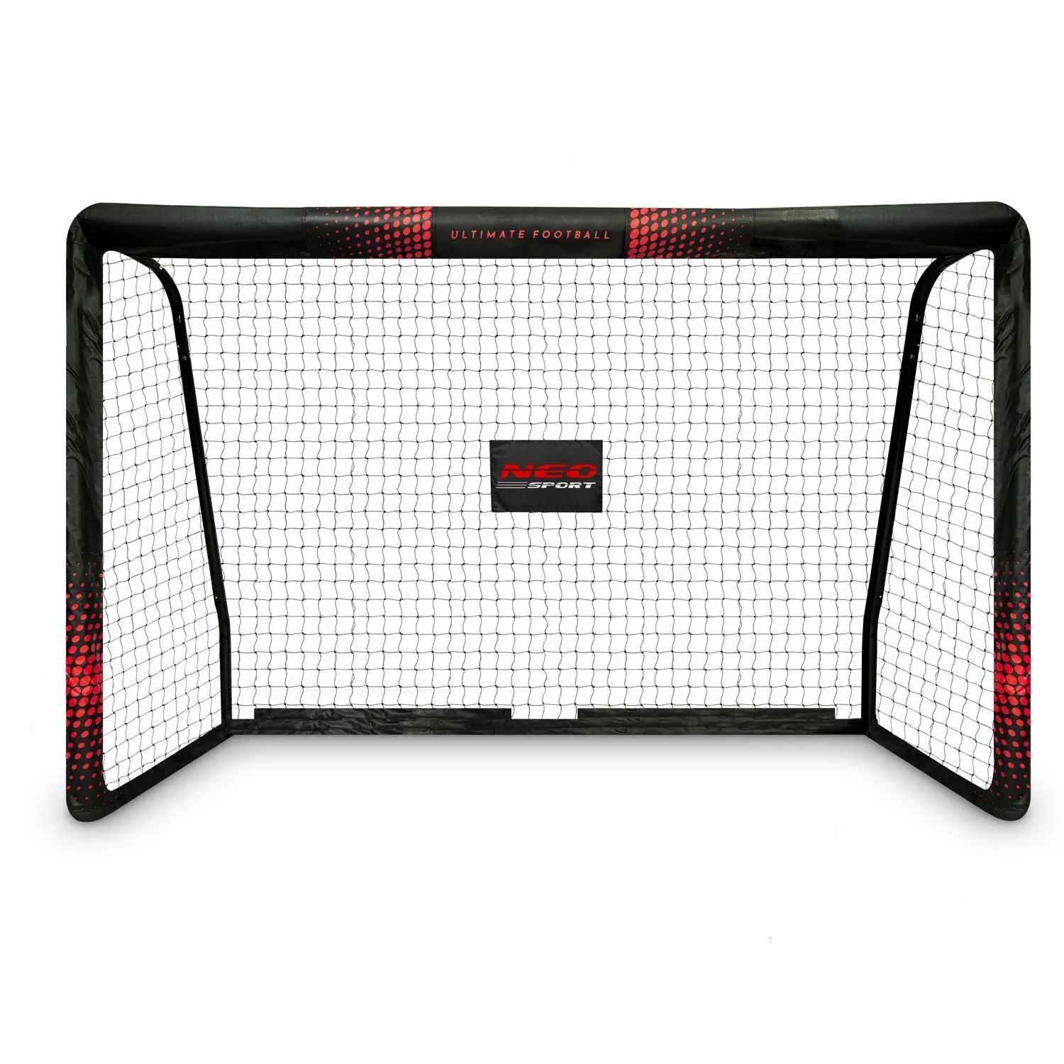 Futbolo vartai 180 x 120 x 60 cm NS-463 juodi ir raudoni - nuotrauka 1